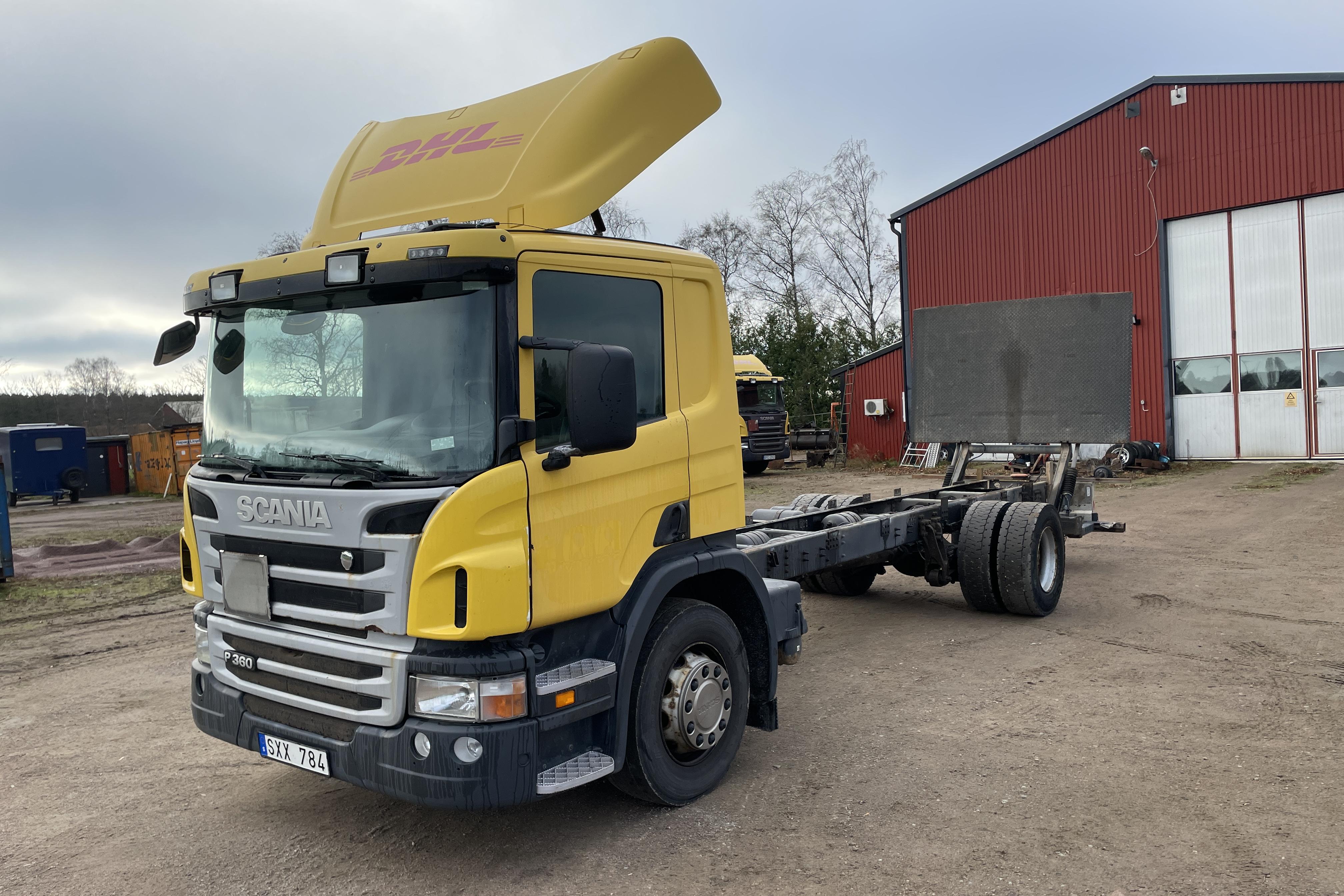 Scania P360LB4X2MNB - 420 928 km - Automat - gul - 2012