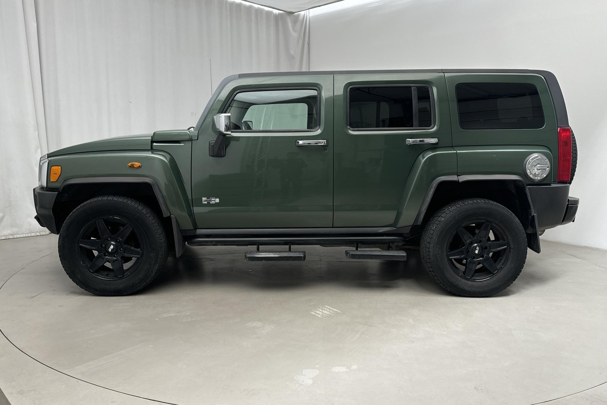 Hummer H3 3.5 (223hk) - 222 420 km - Automaatne - roheline - 2006