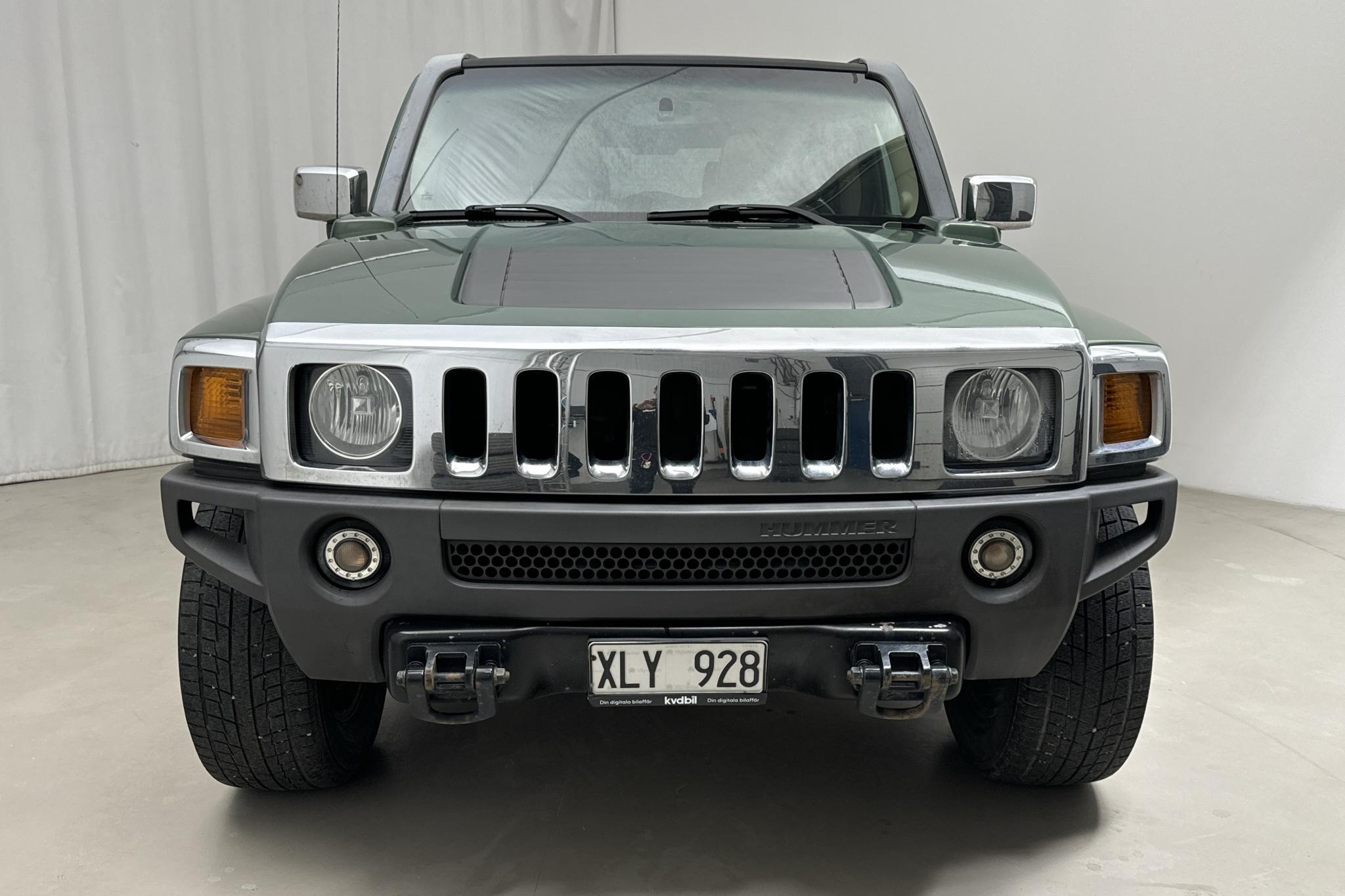 Hummer H3 3.5 (223hk) - 222 420 km - Automaattinen - vihreä - 2006