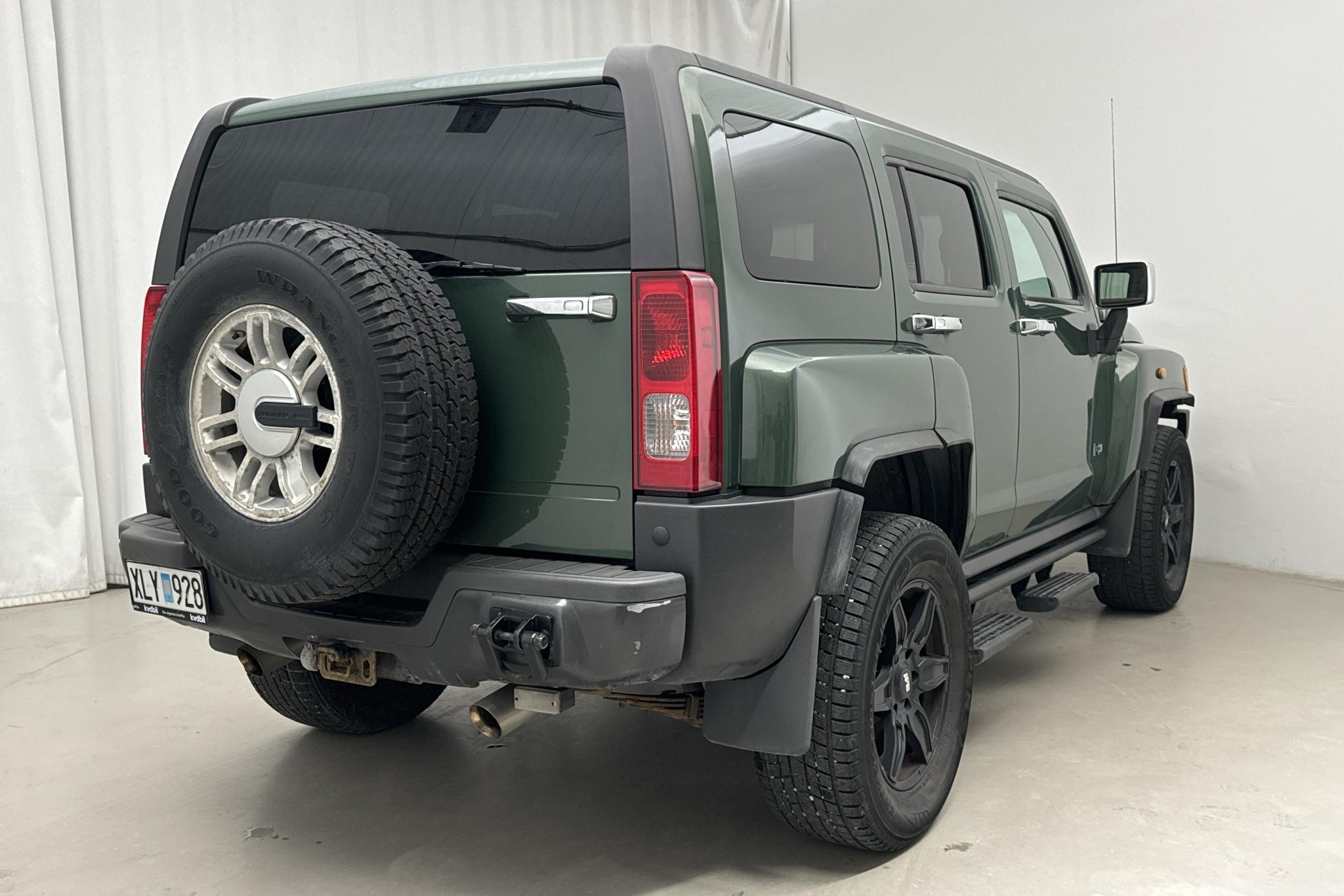 Hummer H3 3.5 (223hk) - 222 420 km - Automaatne - roheline - 2006