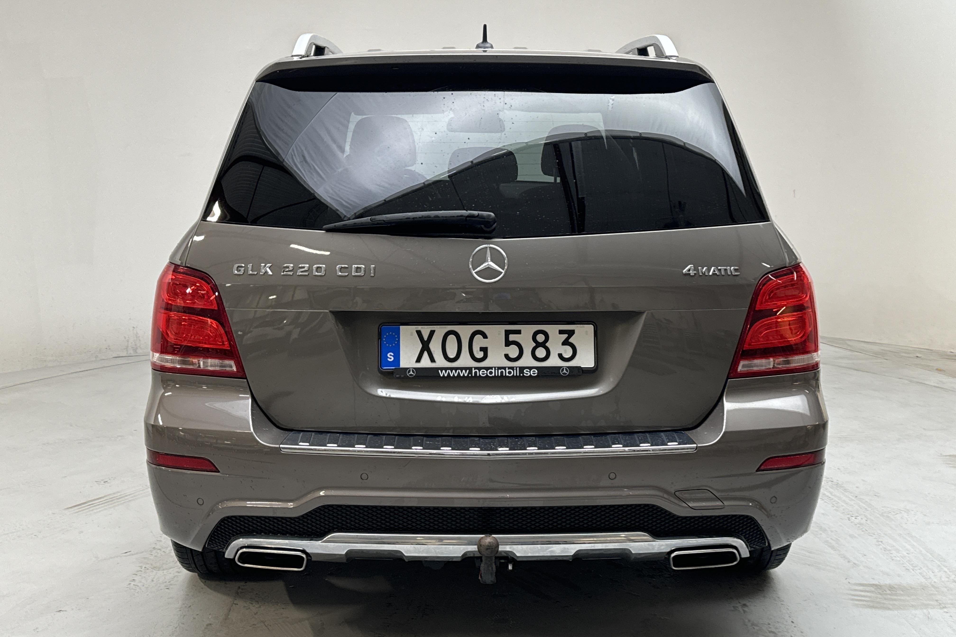 Mercedes GLK 220 CDI 4MATIC X204 (170hk) - 198 420 km - Automatic - gray - 2015