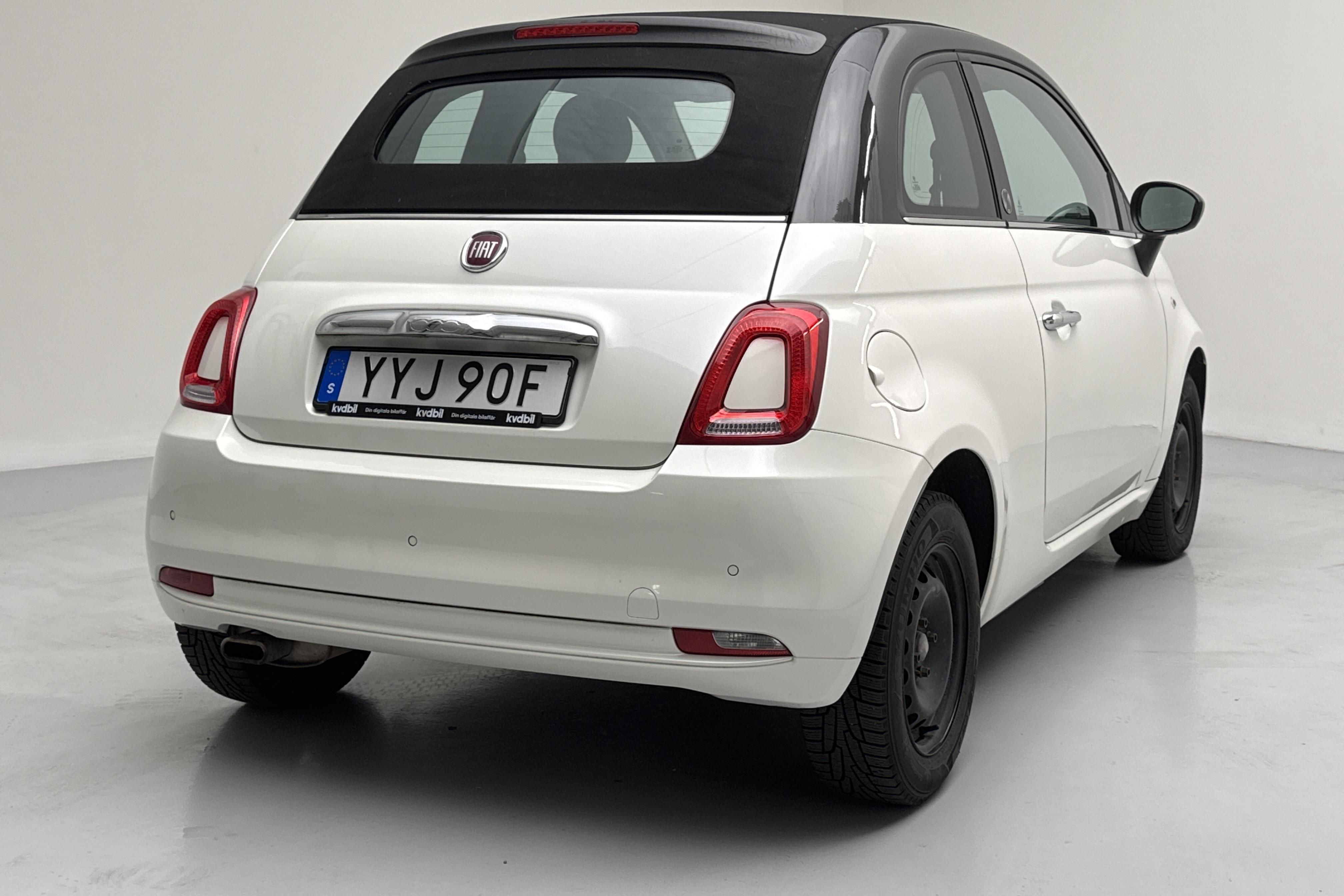 Fiat 500 1.2 (69hk) - 61 710 km - Manuaalinen - valkoinen - 2020