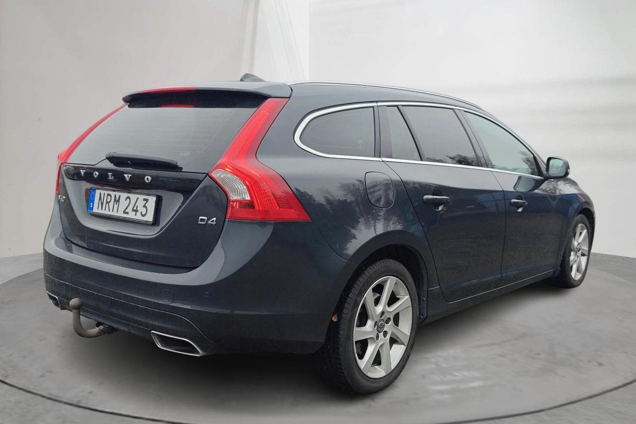 Volvo V60 D4 (181hk) - 22 655 mil - Manuell - grå - 2015