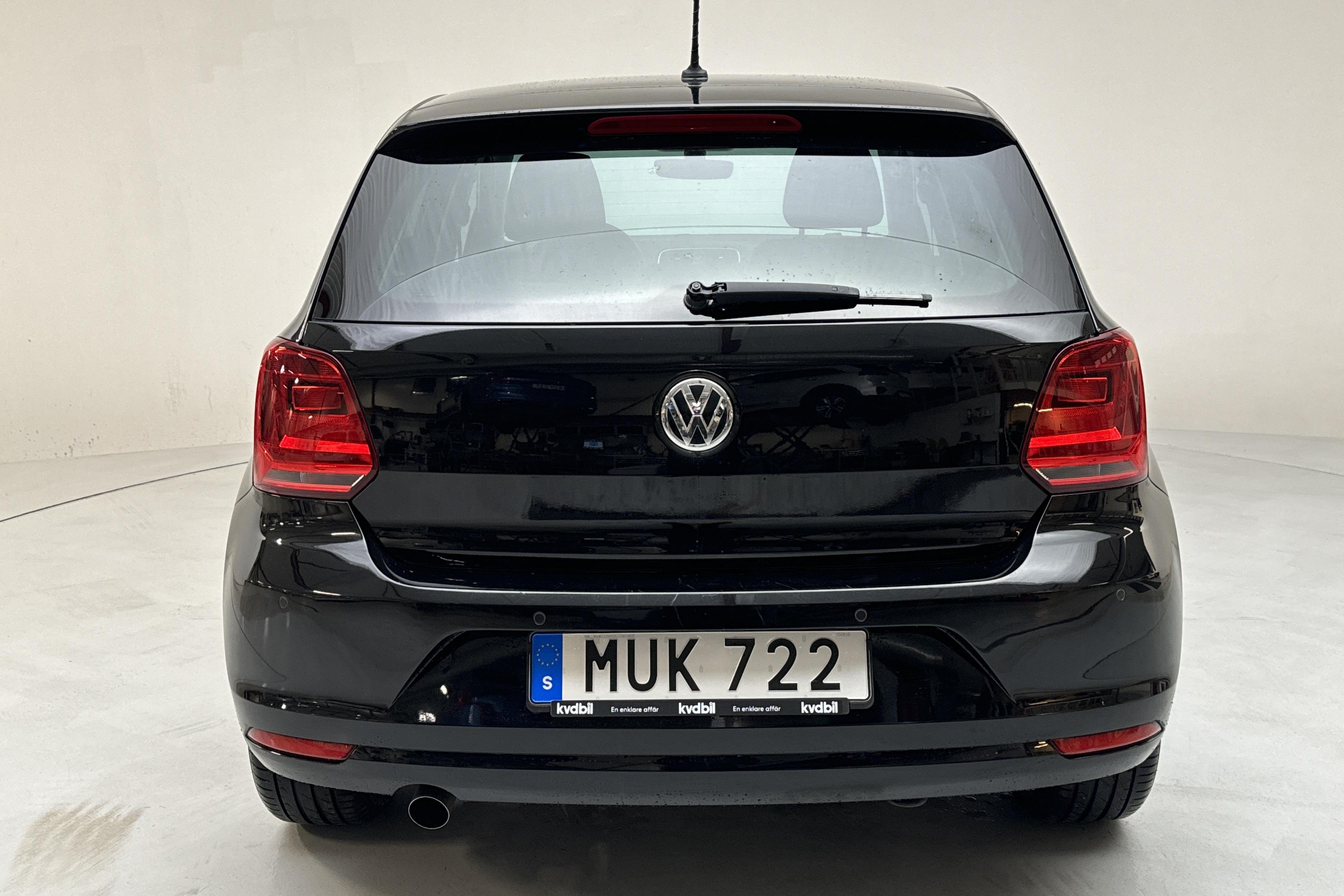 VW Polo 1.2 TSI 5dr (90hk) - 8 489 mil - Automat - svart - 2016