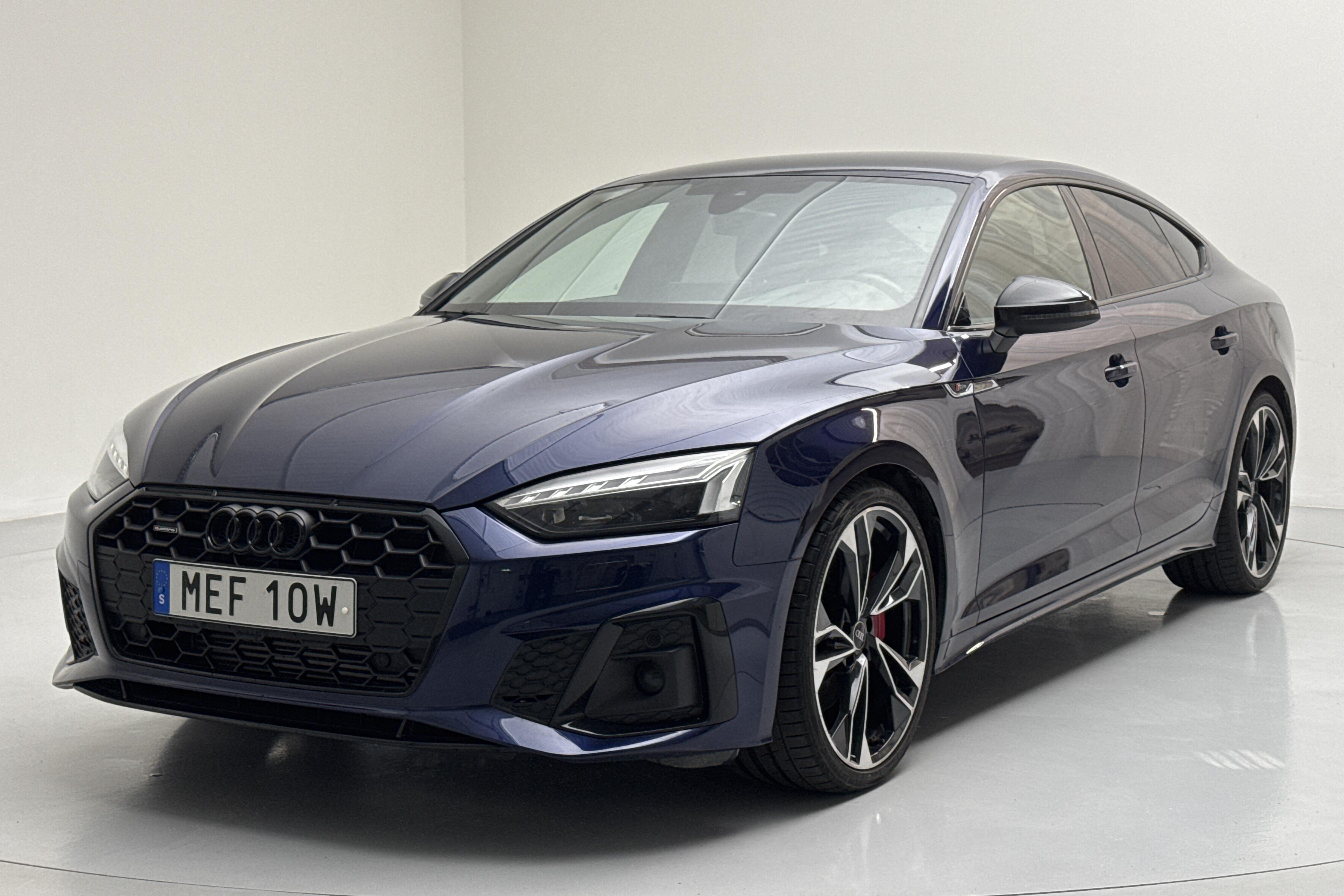 Audi A5 Sportback 45 TFSI quattro LCI (265hk) - 39 120 km - Automatic - blue - 2022