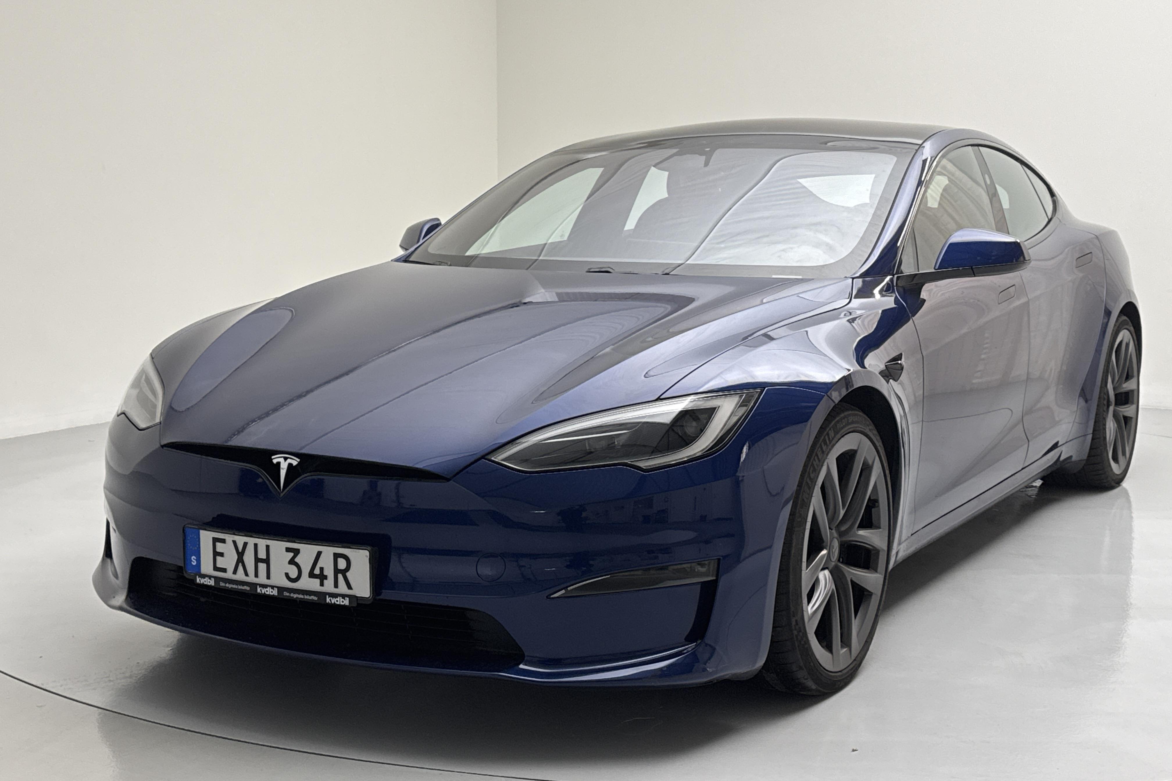 Tesla Model S Dual Motor Long Range AWD - 8 380 km - Automatyczna - niebieski - 2023