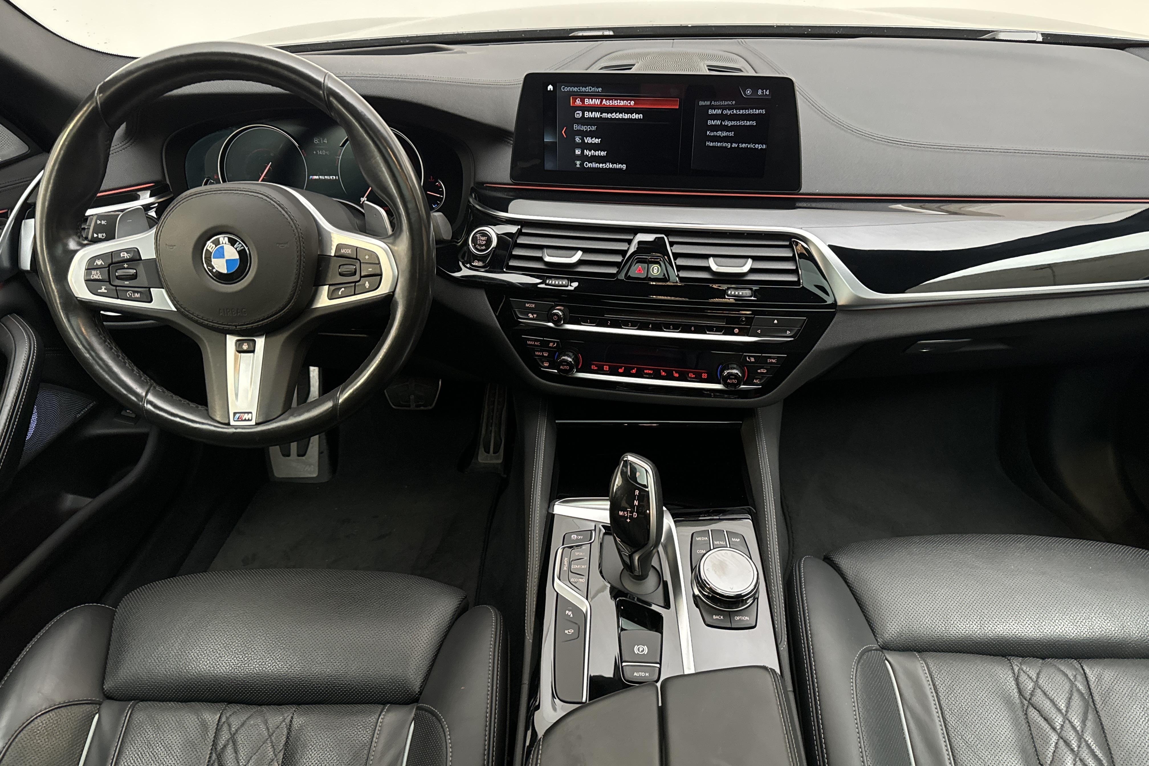 BMW 550i xDrive Sedan, G30 (462hk) - 58 910 km - Automatic - brown - 2018