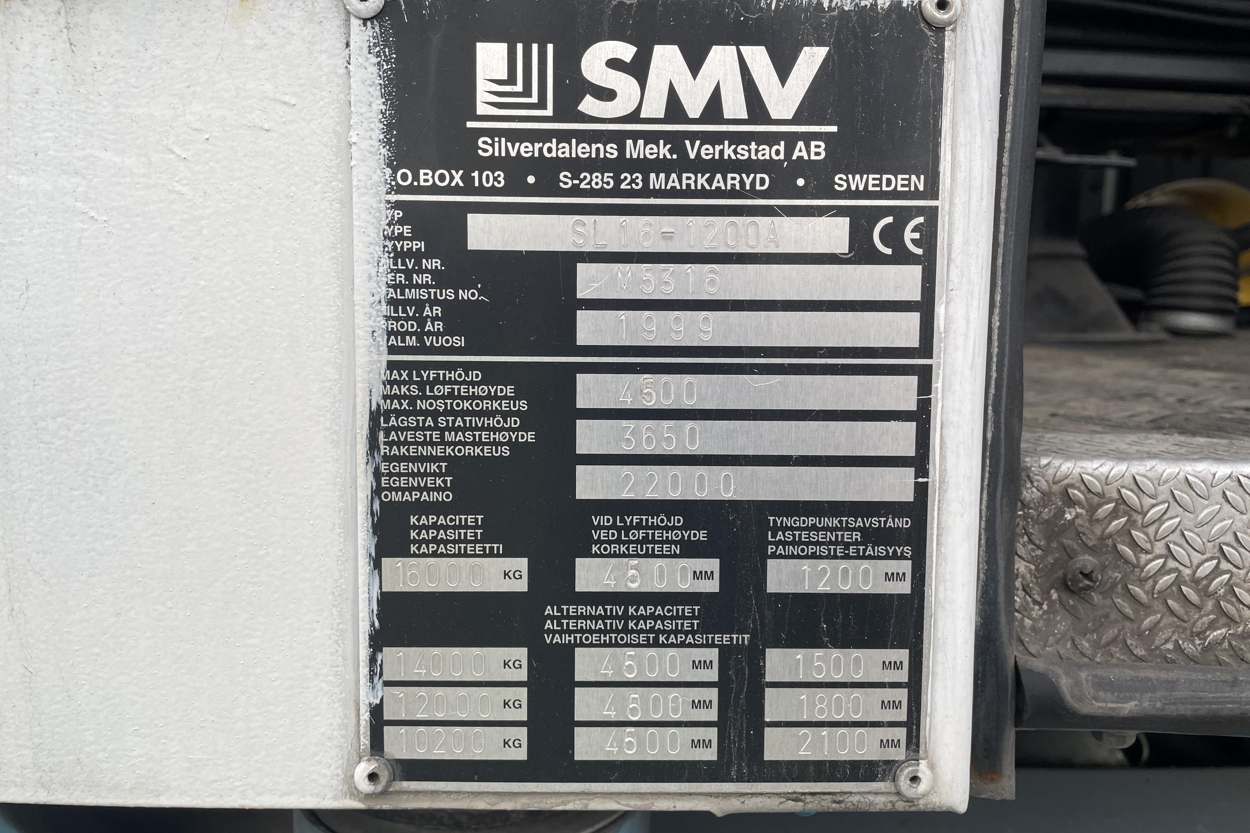 SMV SL 16-1200 A -  - 1999