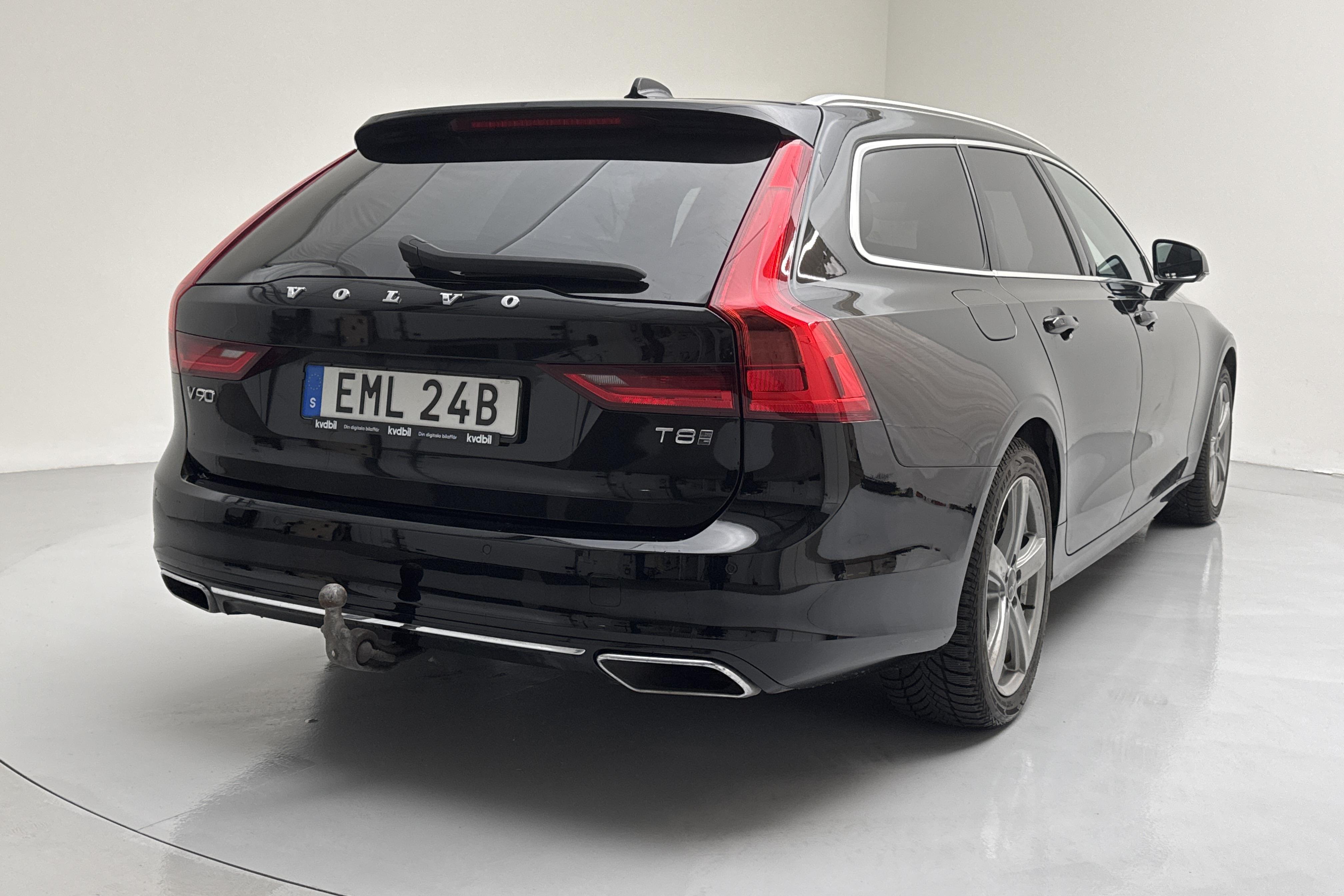 Volvo V90 T8 AWD Twin Engine (390hk) - 43 090 km - Automaatne - must - 2020