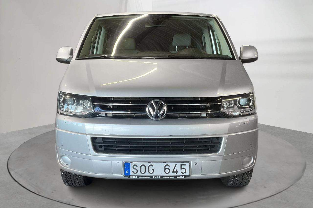 VW Multivan T5 2.0 TDI (140hk) - 109 170 km - Automatyczna - srebro - 2014