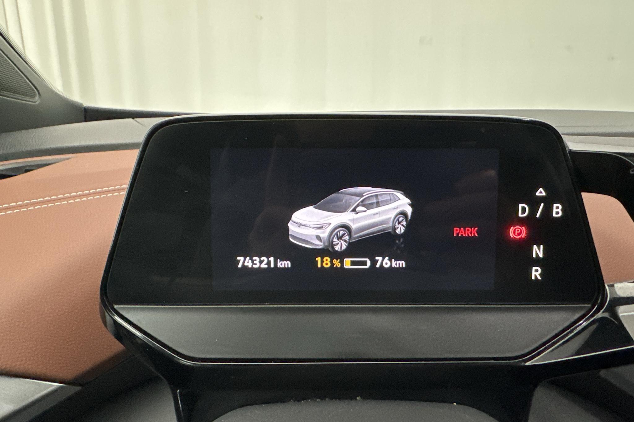 VW ID.4 77kWh (204hk) - 74 320 km - Automaatne - valge - 2021