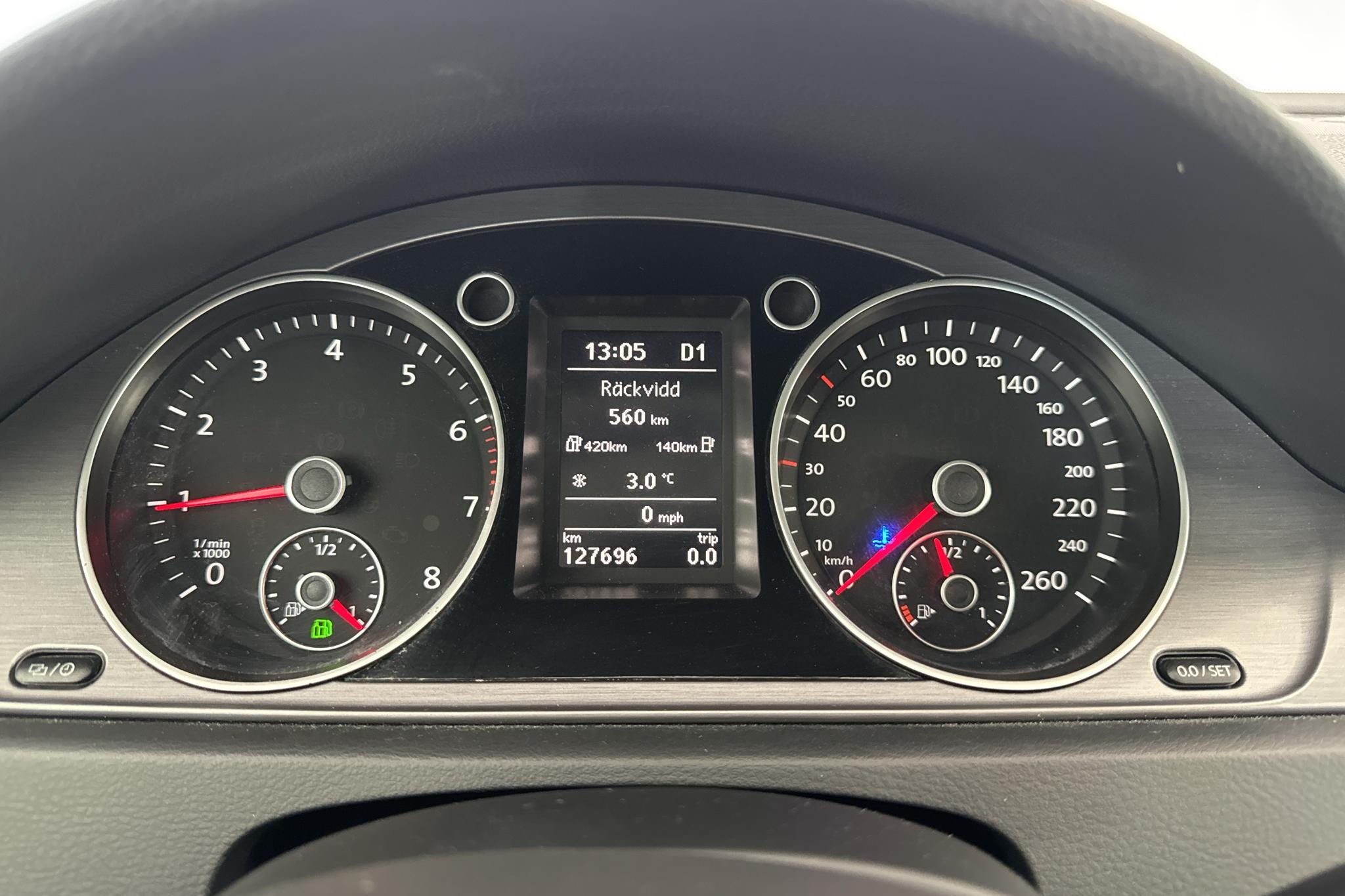 VW Passat 1.4 TSI EcoFuel Variant (150hk) - 127 700 km - Automaattinen - musta - 2013