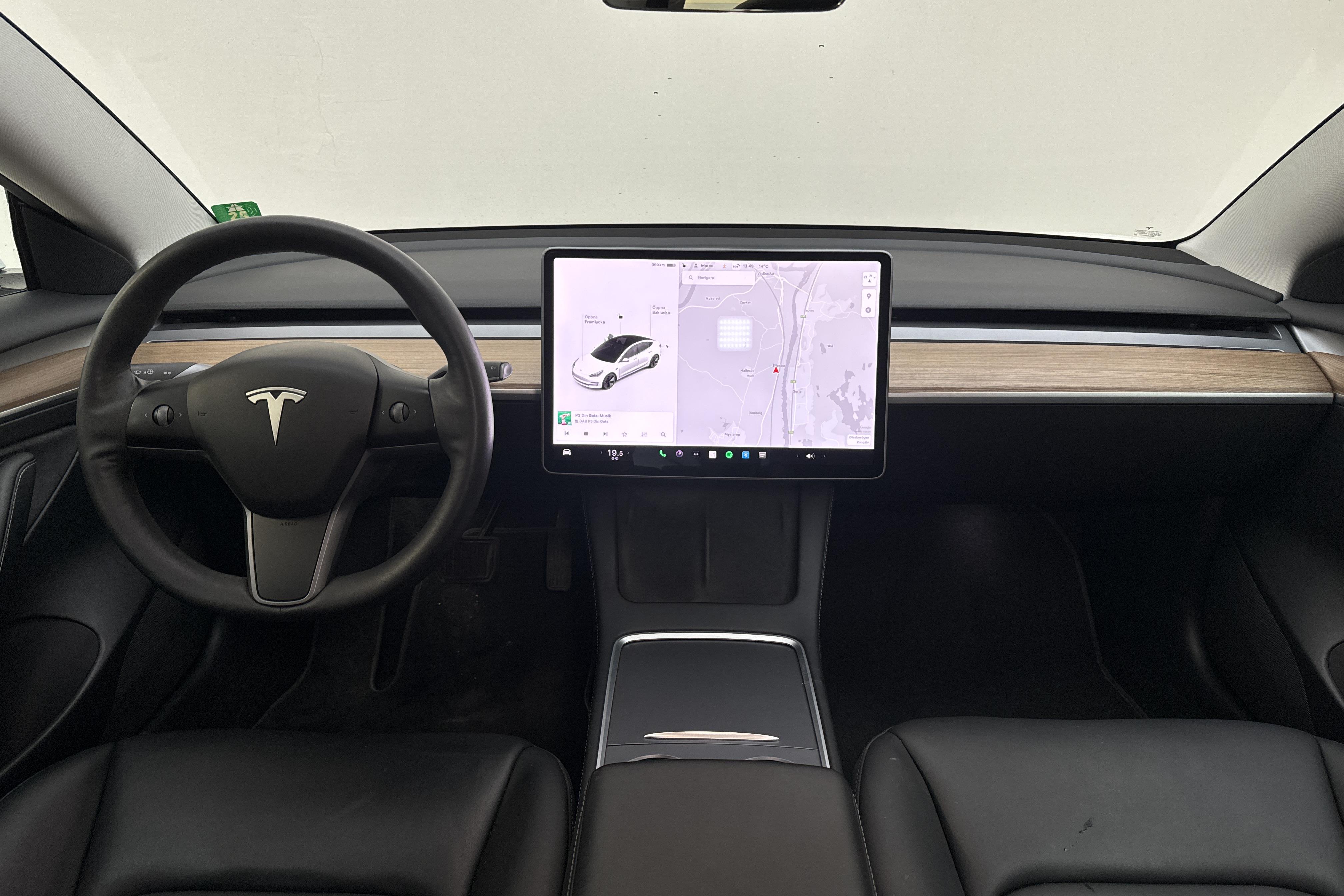 Tesla Model 3 Long Range Dual Motor AWD - 77 900 km - Automatyczna - biały - 2021