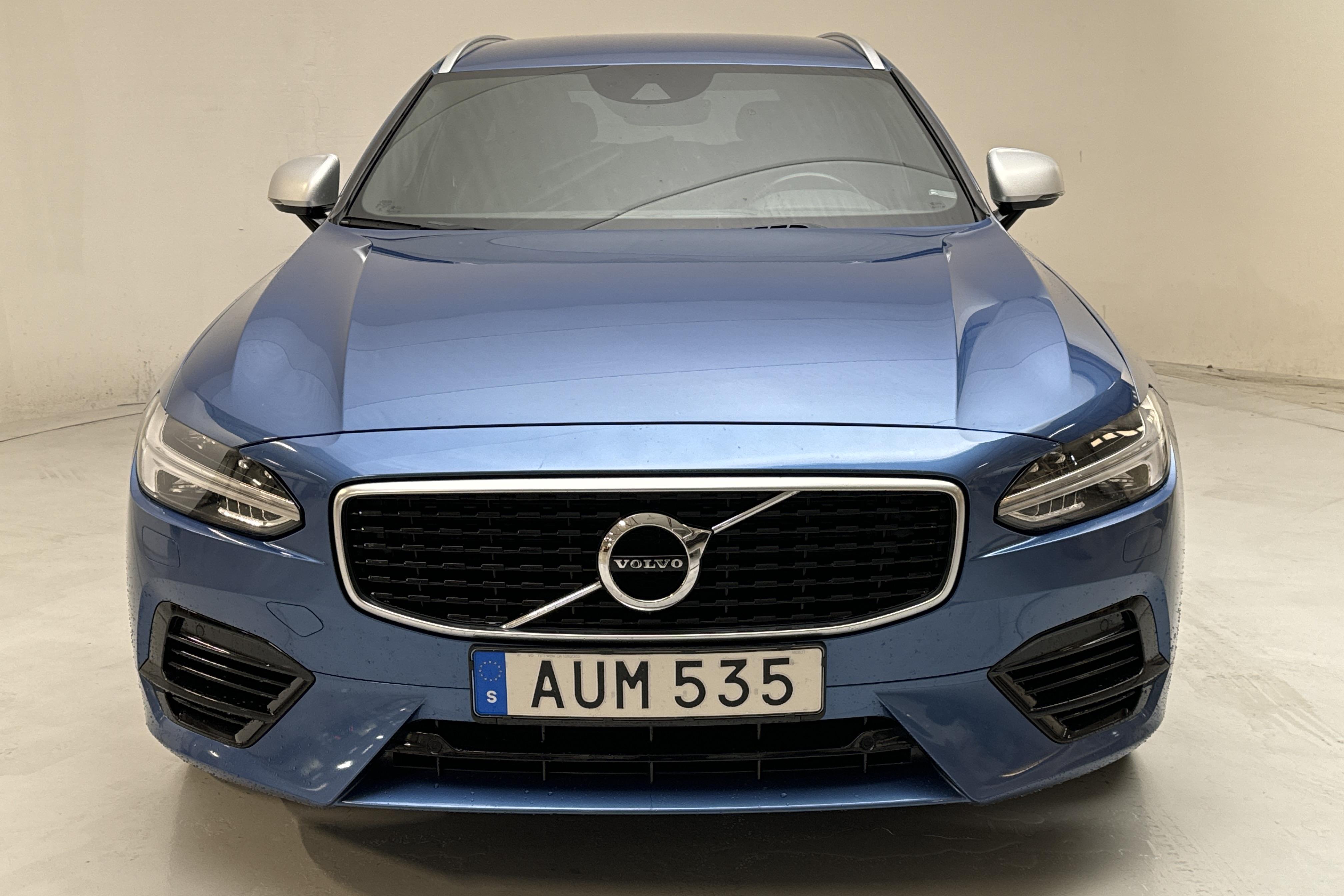 Volvo V90 T8 AWD Twin Engine (390hk) - 108 870 km - Automatic - blue - 2019