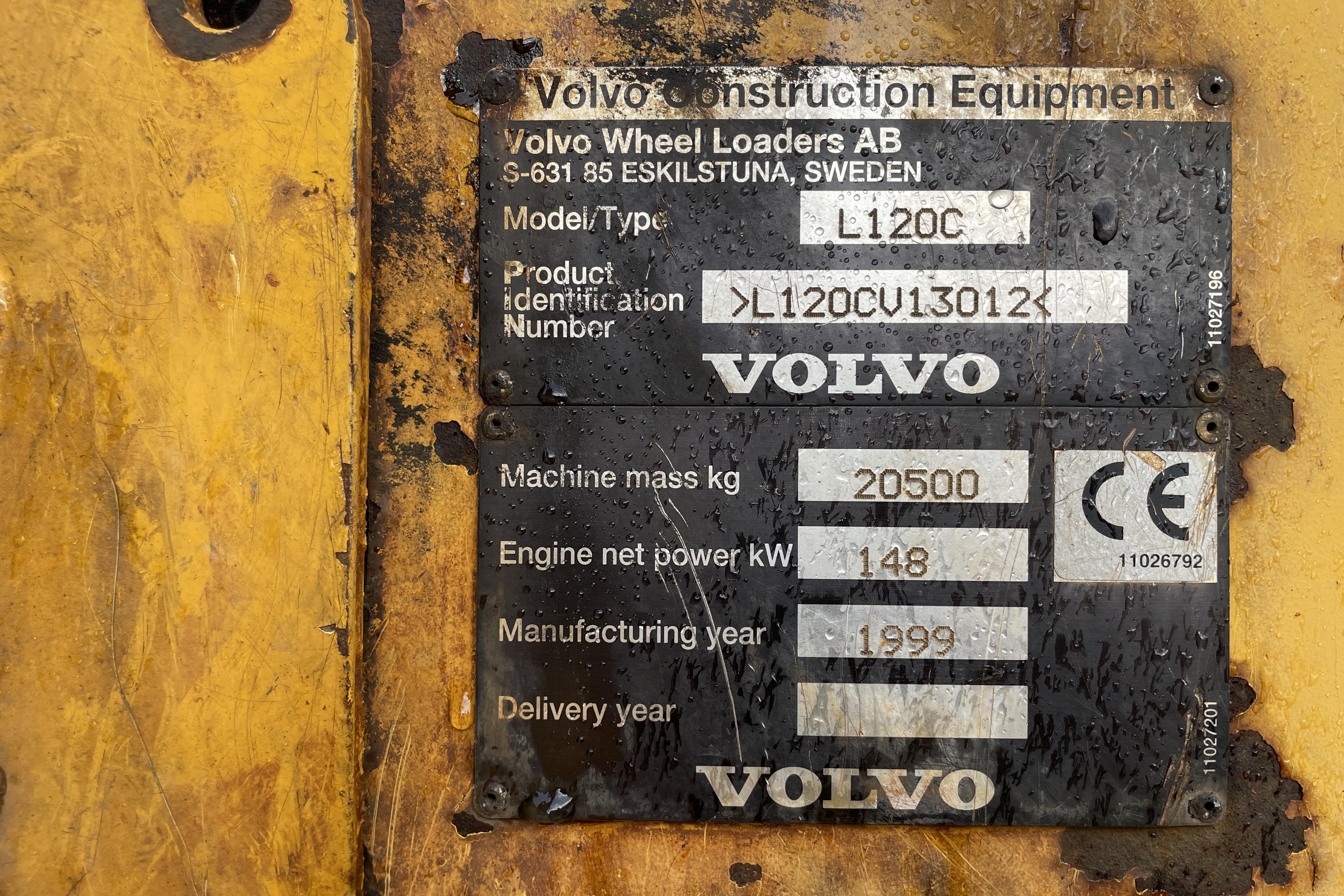 Volvo L120C -  - 1999