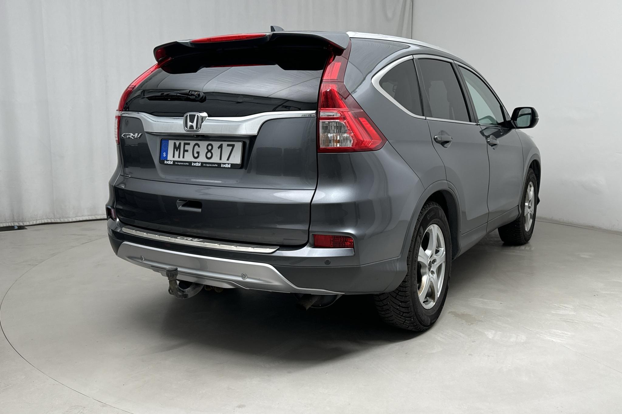 Honda CR-V 2.0 i-VTEC 4WD (155hk) - 135 490 km - Automatic - Dark Grey - 2015