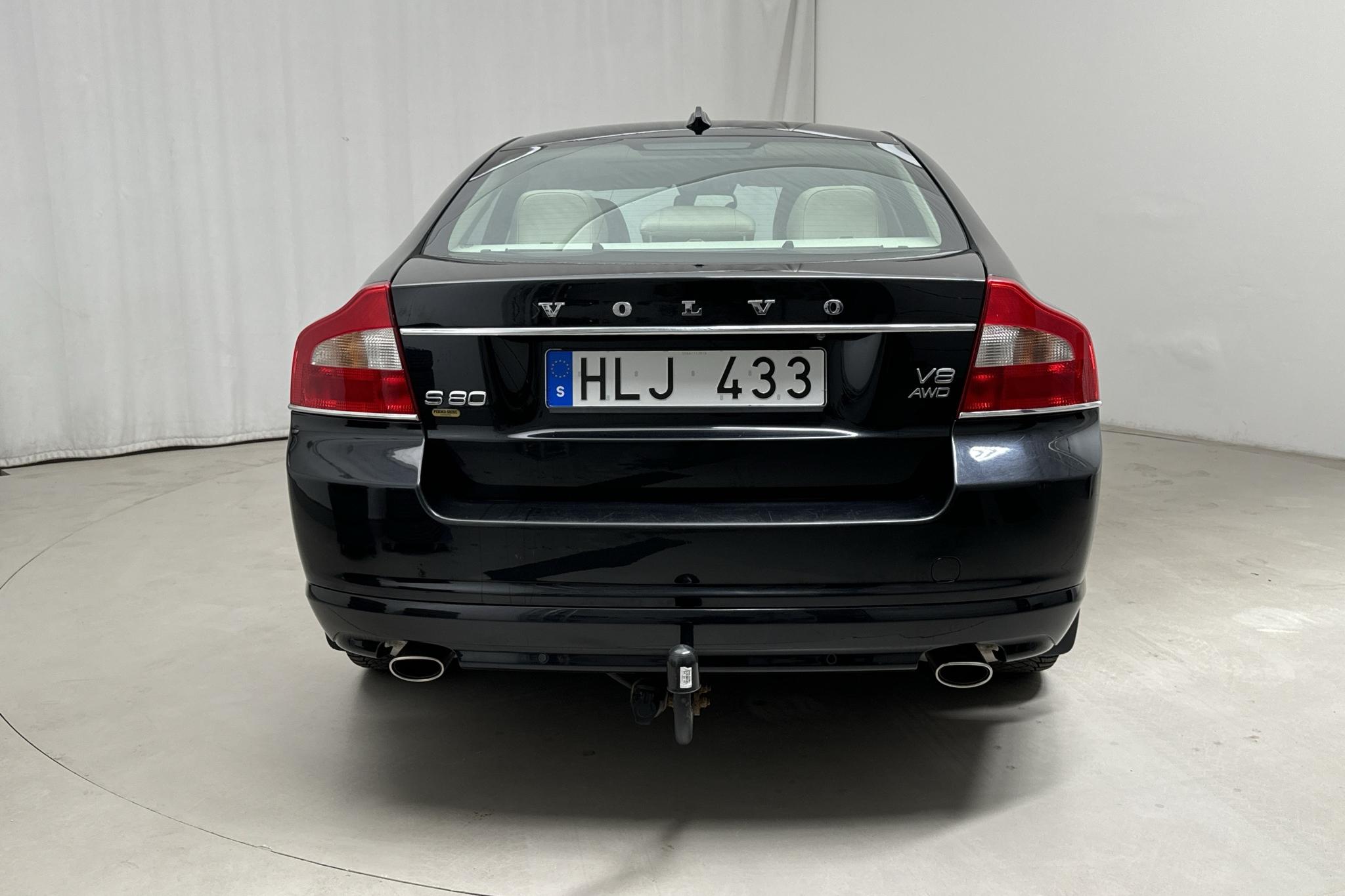 Volvo S80 V8 AWD (315hk) - 185 910 km - Automatyczna - czarny - 2010