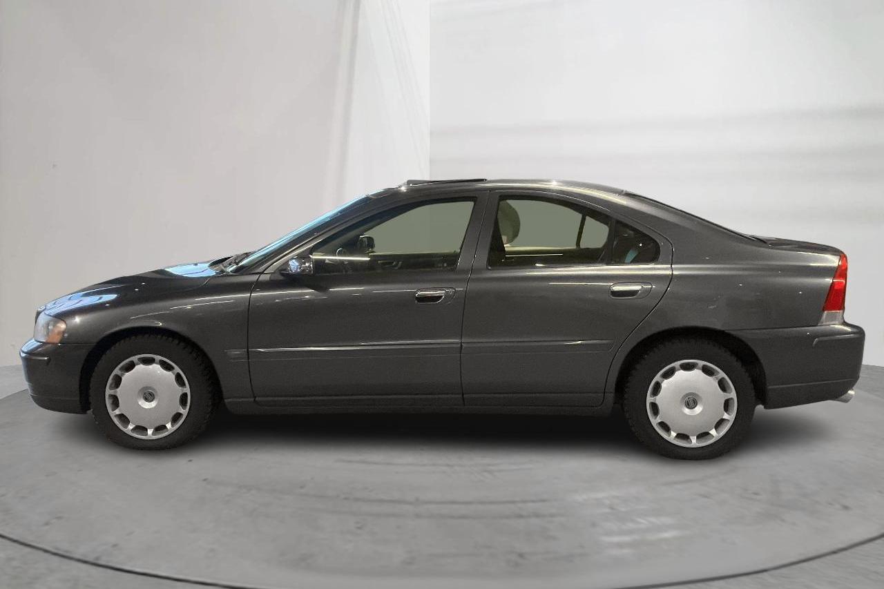 Volvo S60 2.5T (210hk) - 124 930 km - Automatyczna - szary - 2006