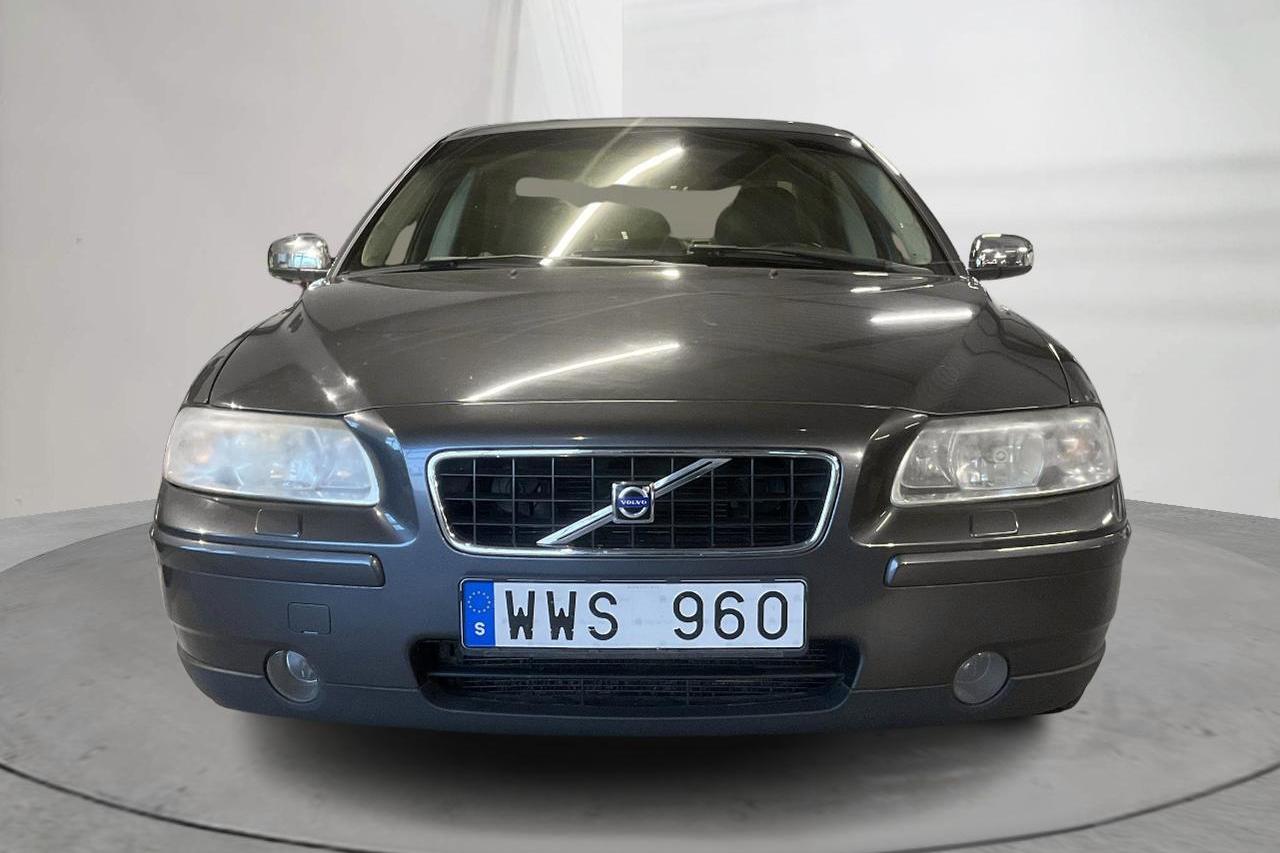 Volvo S60 2.5T (210hk) - 124 930 km - Automatyczna - szary - 2006