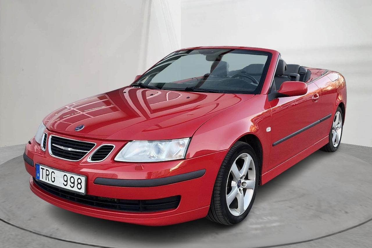 Saab 9-3 1.9 TiD Cabriolet (150hk) - 239 060 km - Automatyczna - czerwony - 2007