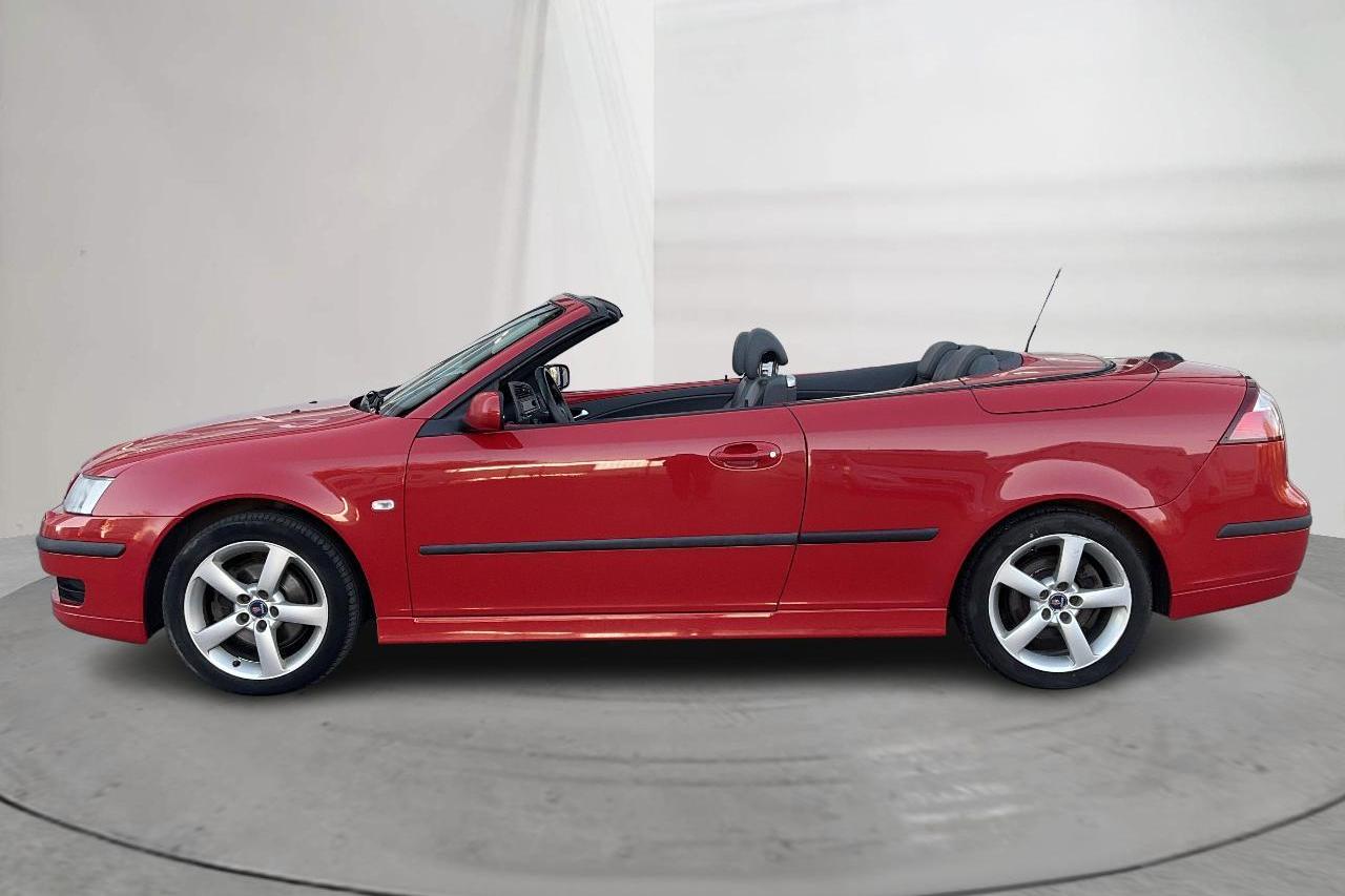 Saab 9-3 1.9 TiD Cabriolet (150hk) - 239 060 km - Automatyczna - czerwony - 2007