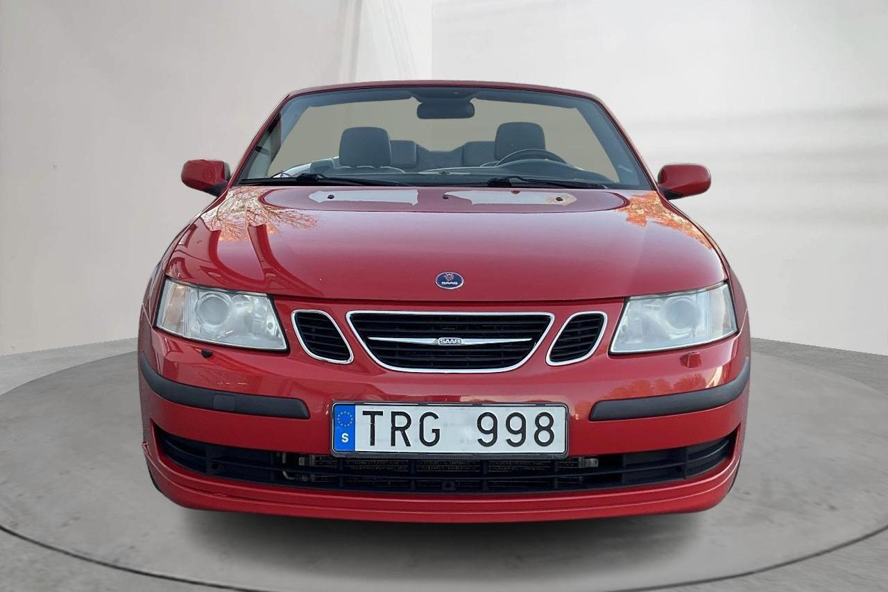 Saab 9-3 1.9 TiD Cabriolet (150hk) - 239 060 km - Automatyczna - czerwony - 2007