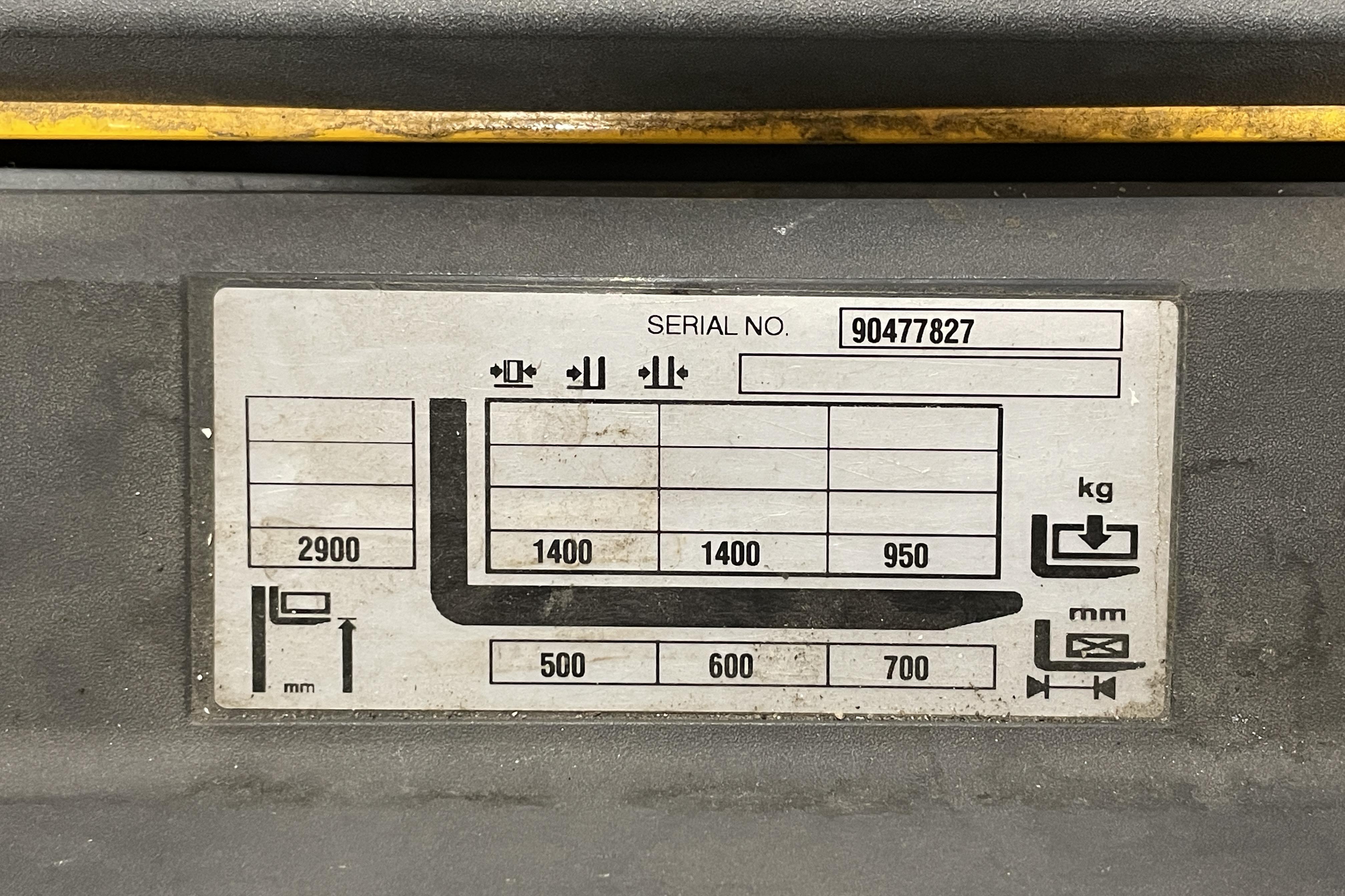 Jungheinrich Ledstaplare - 2 822 km