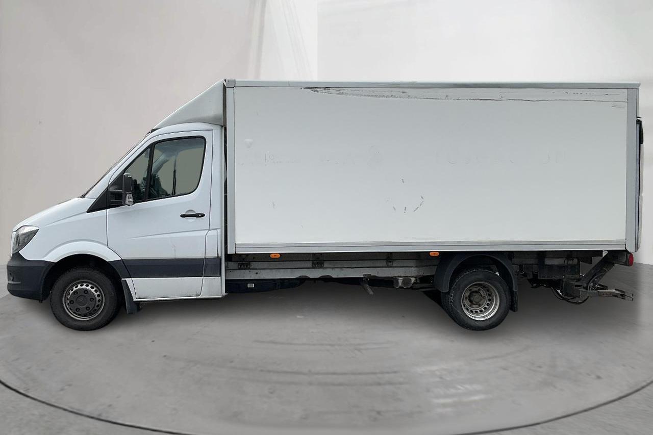 Mercedes Sprinter 516 CDI Volymskåp (163hk) - 105 620 km - Käsitsi - valge - 2016