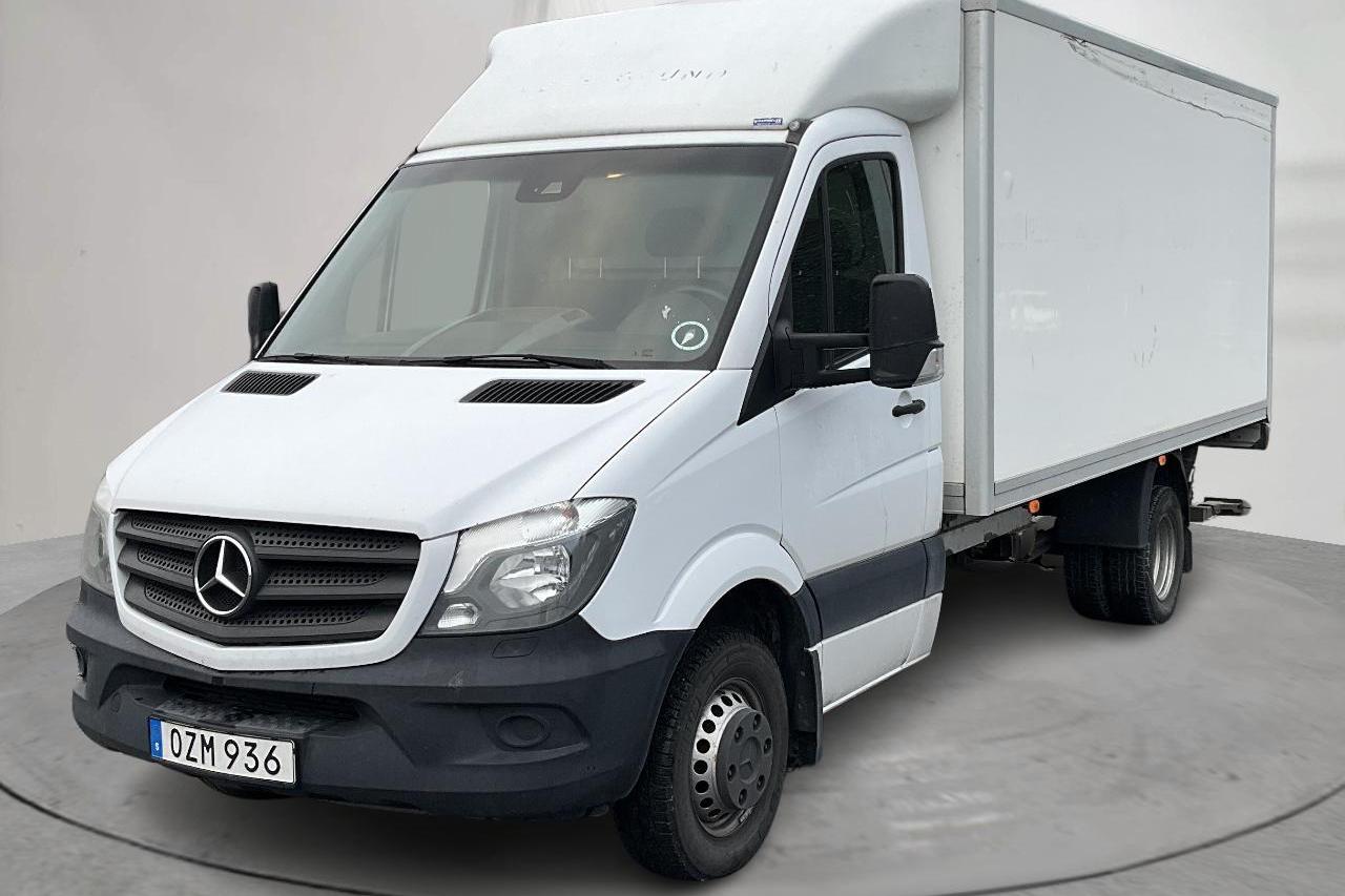 Mercedes Sprinter 516 CDI Volymskåp (163hk) - 105 620 km - Käsitsi - valge - 2016