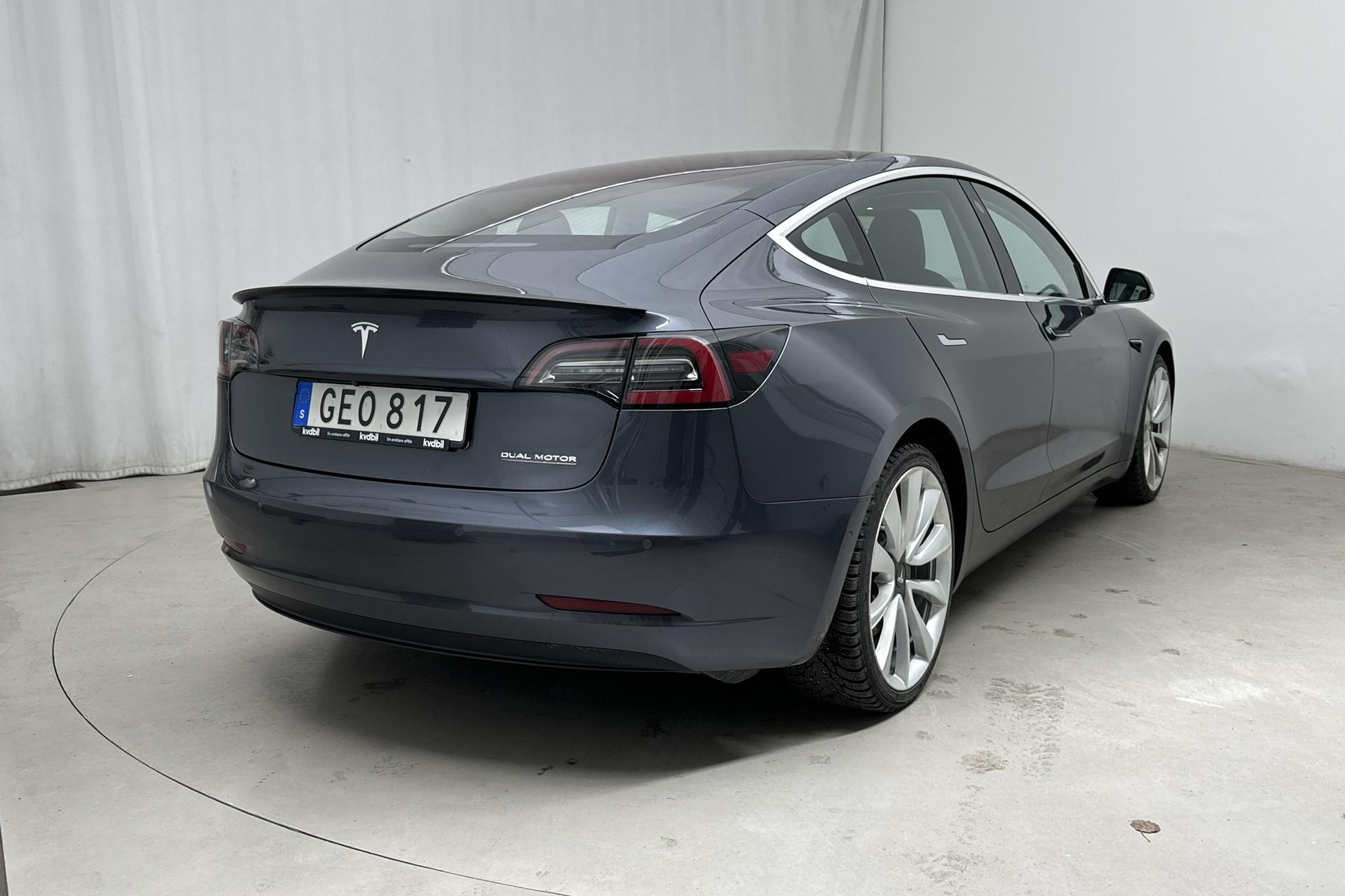 Tesla Model 3 Performance AWD - 71 050 km - Automatyczna - szary - 2019