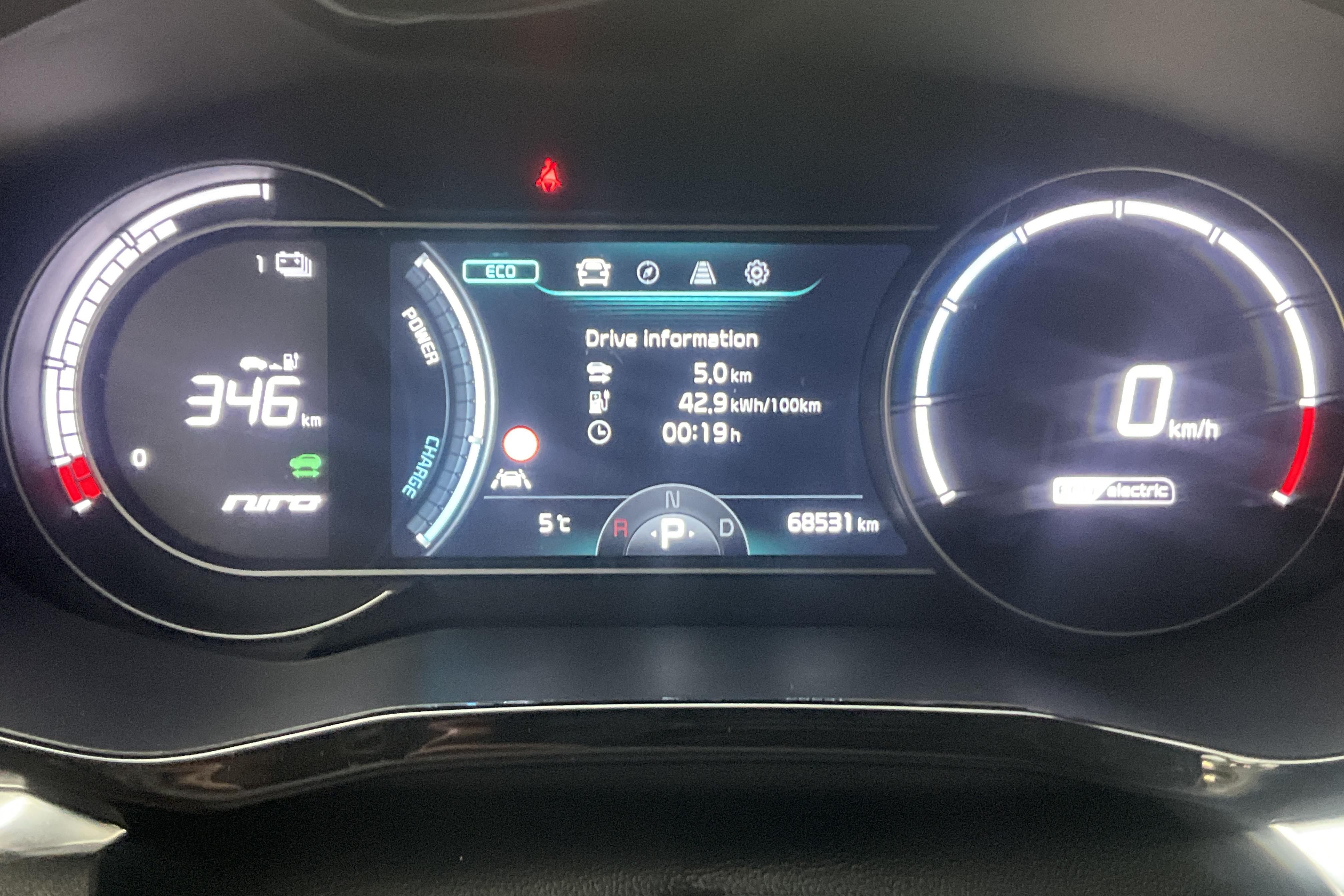 KIA Niro EV 64 kWh (204hk) - 68 530 km - Automaatne - valge - 2020