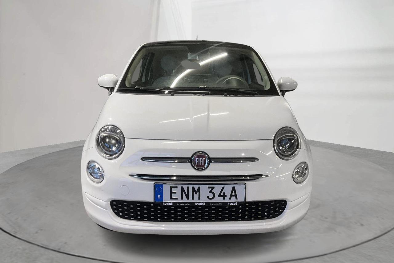 Fiat 500 1.2 (69hk) - 2 993 mil - Manuell - vit - 2020