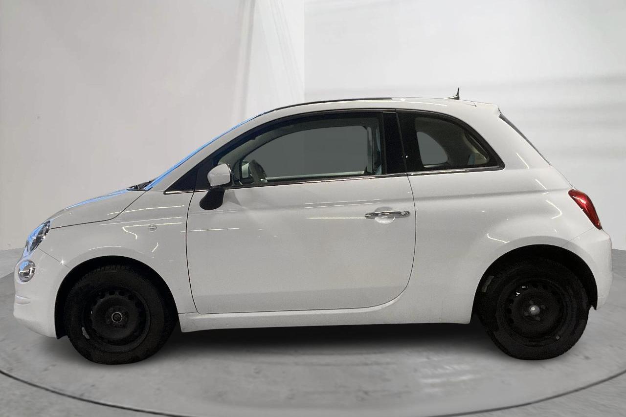 Fiat 500 1.2 (69hk) - 2 993 mil - Manuell - vit - 2020