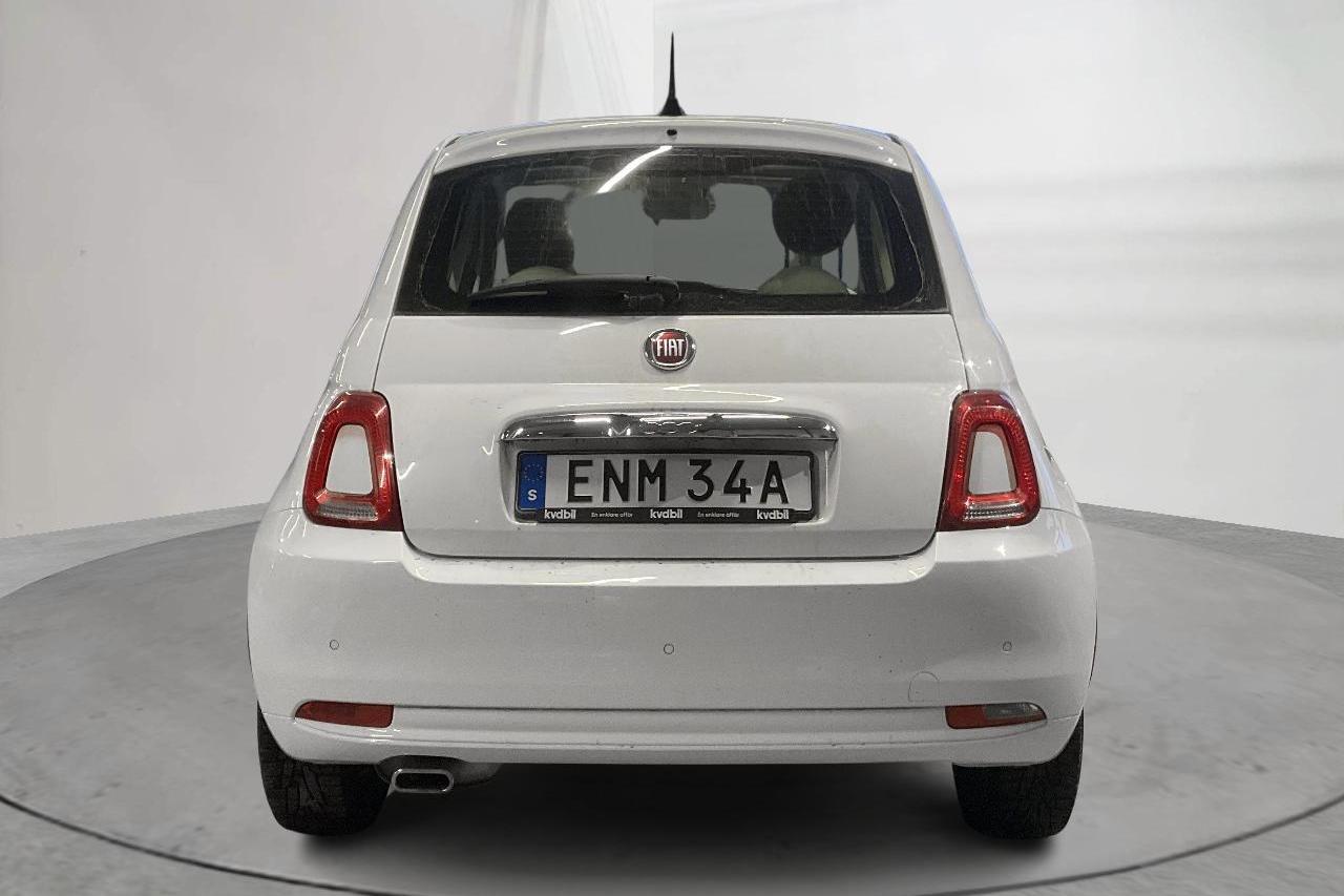 Fiat 500 1.2 (69hk) - 2 993 mil - Manuell - vit - 2020