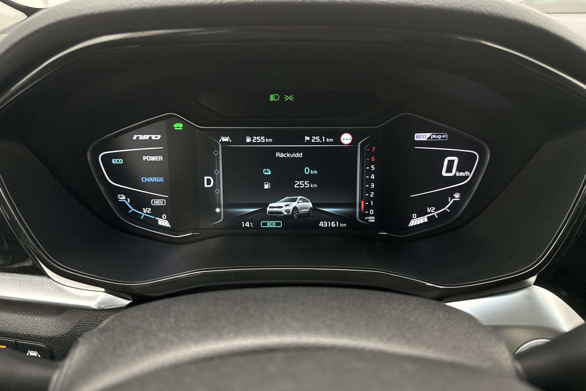 KIA Niro Plug-in Hybrid 1.6 (141hk) - 43 160 km - Automaattinen - valkoinen - 2020