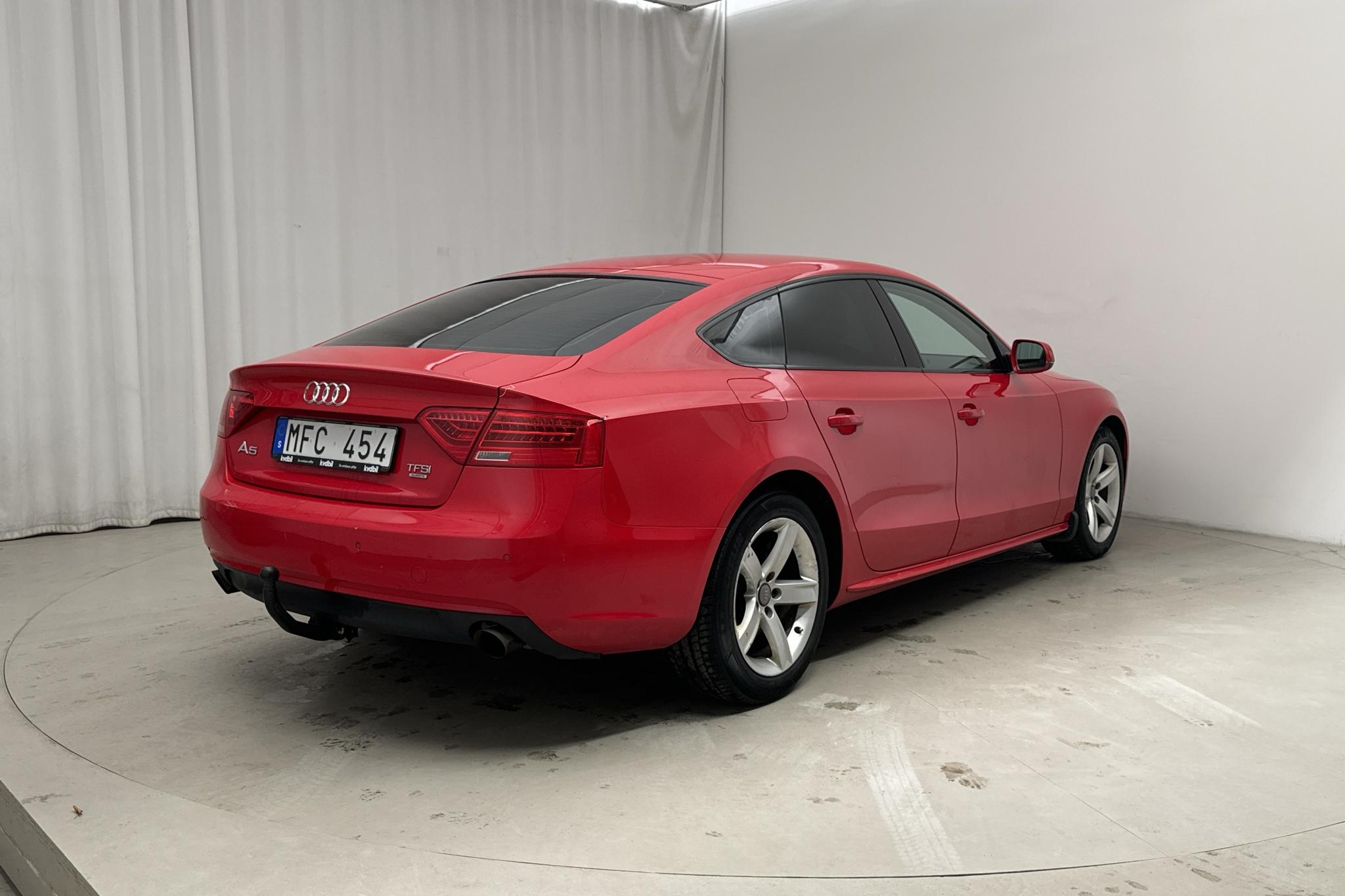 Audi A5 2.0 TFSI Sportback quattro (211hk) - 20 228 mil - Automat - röd - 2012