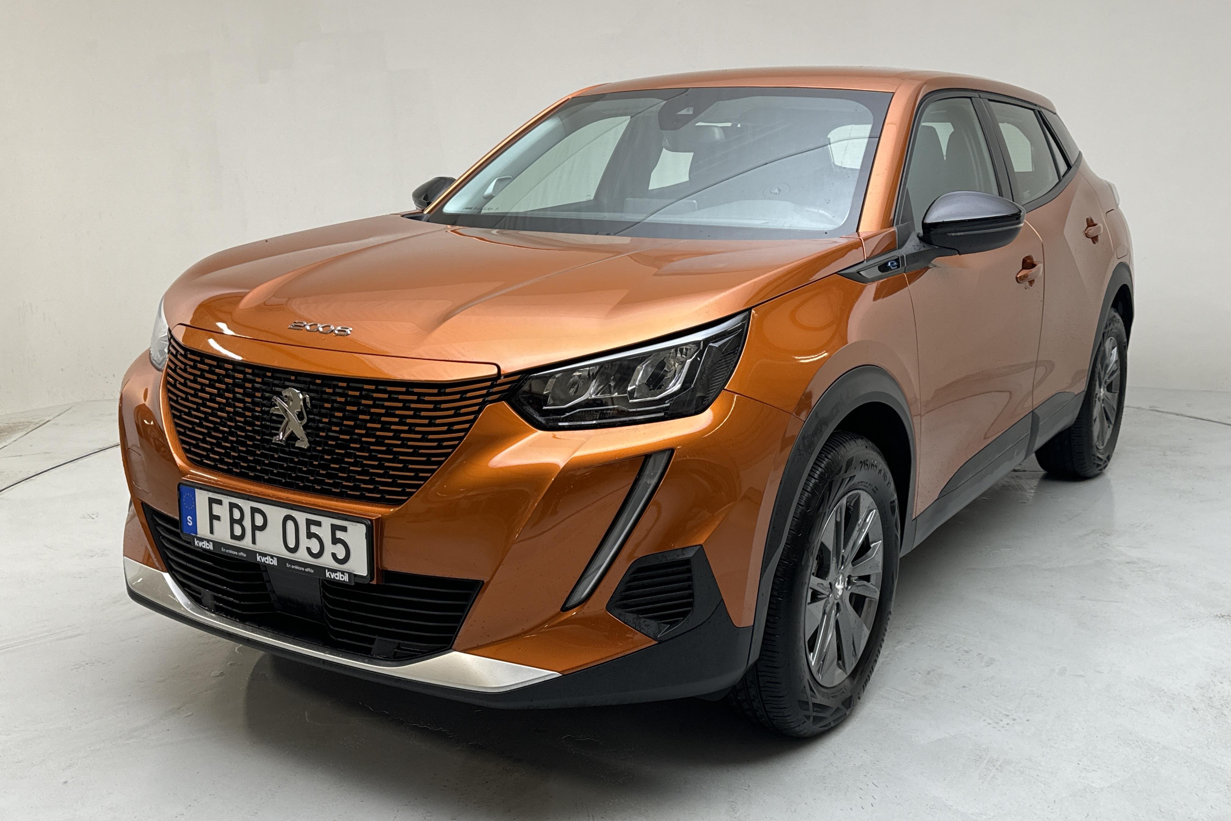 Peugeot e-2008 50 kWh (136hk) - 24 420 km - Automatic - orange - 2022