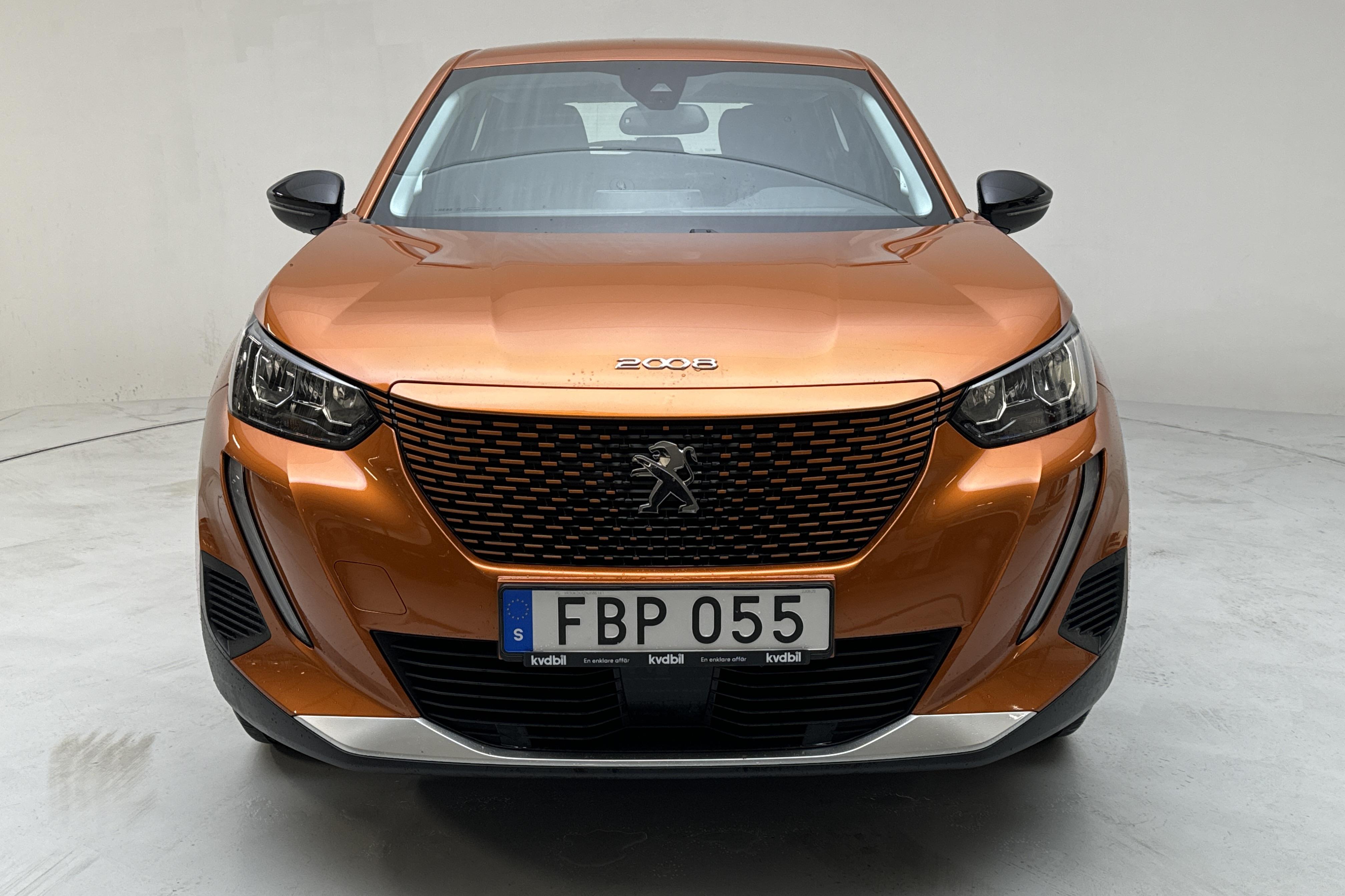 Peugeot e-2008 50 kWh (136hk) - 24 420 km - Automatic - orange - 2022