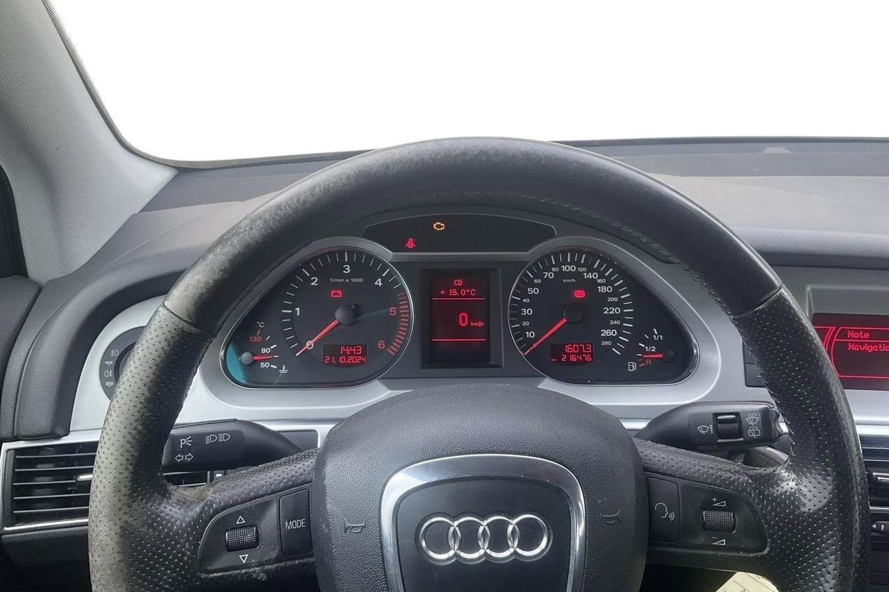 Audi A6 3.0 TDI Avant quattro (233hk) - 216 470 km - Käsitsi - hõbe - 2008