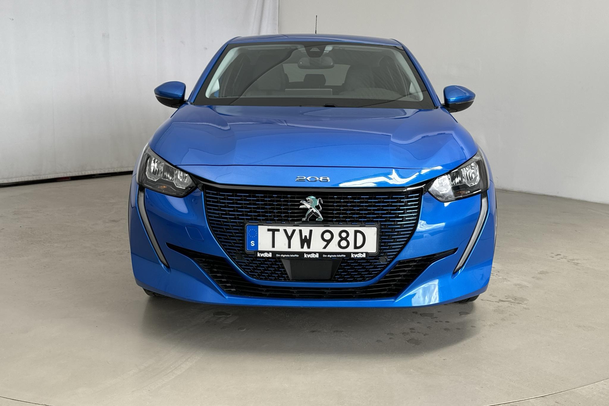 Peugeot e-208 50 kWh 5dr (136hk) - 48 700 km - Automatic - blue - 2021