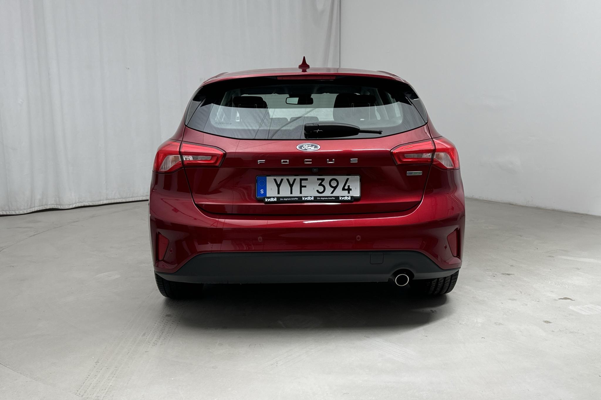 Ford Focus 1.0T EcoBoost 5dr (125hk) - 10 590 km - Manual - red - 2018