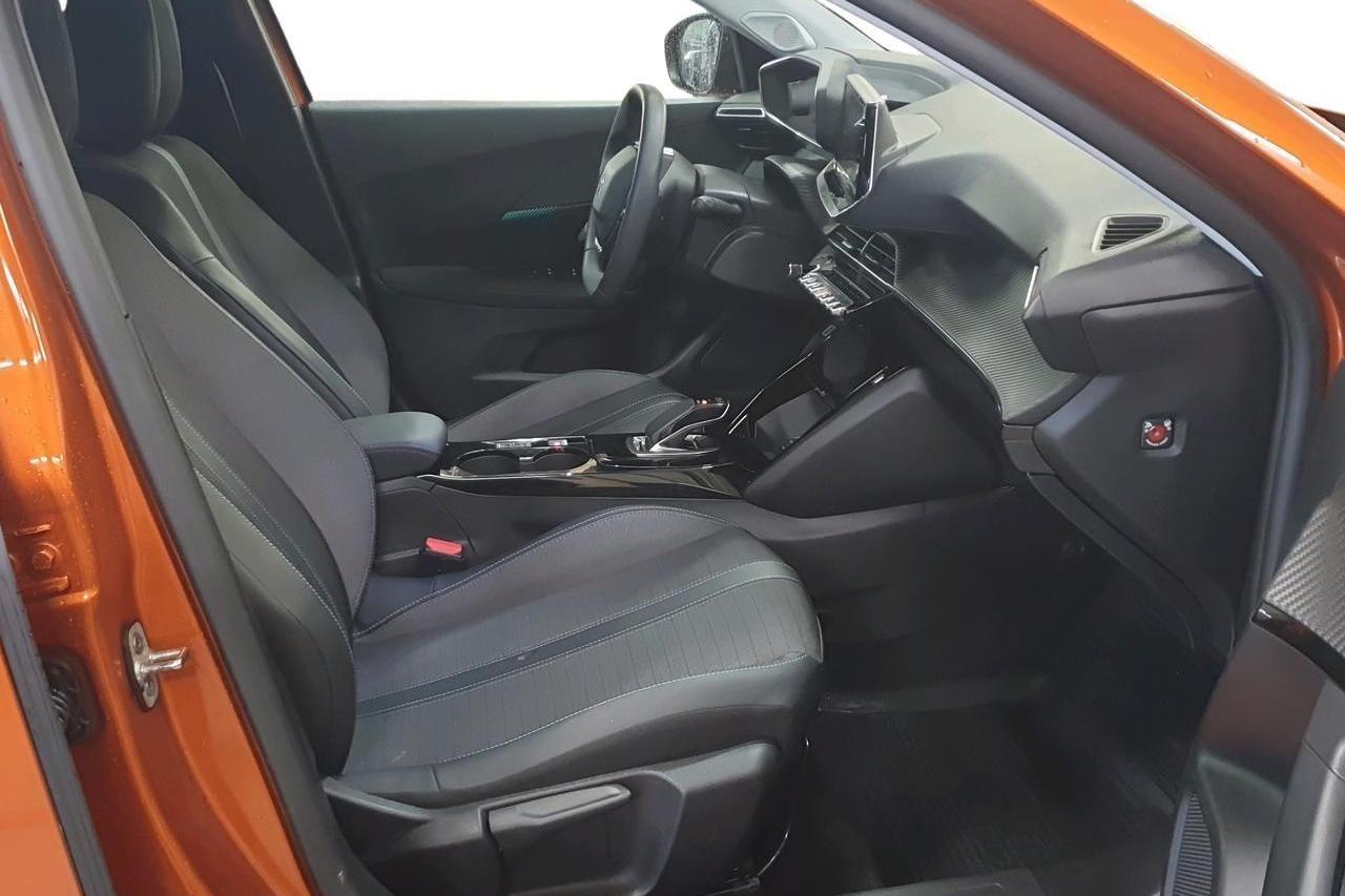 Peugeot e-2008 50 kWh (136hk) - 42 300 km - Automatic - orange - 2021