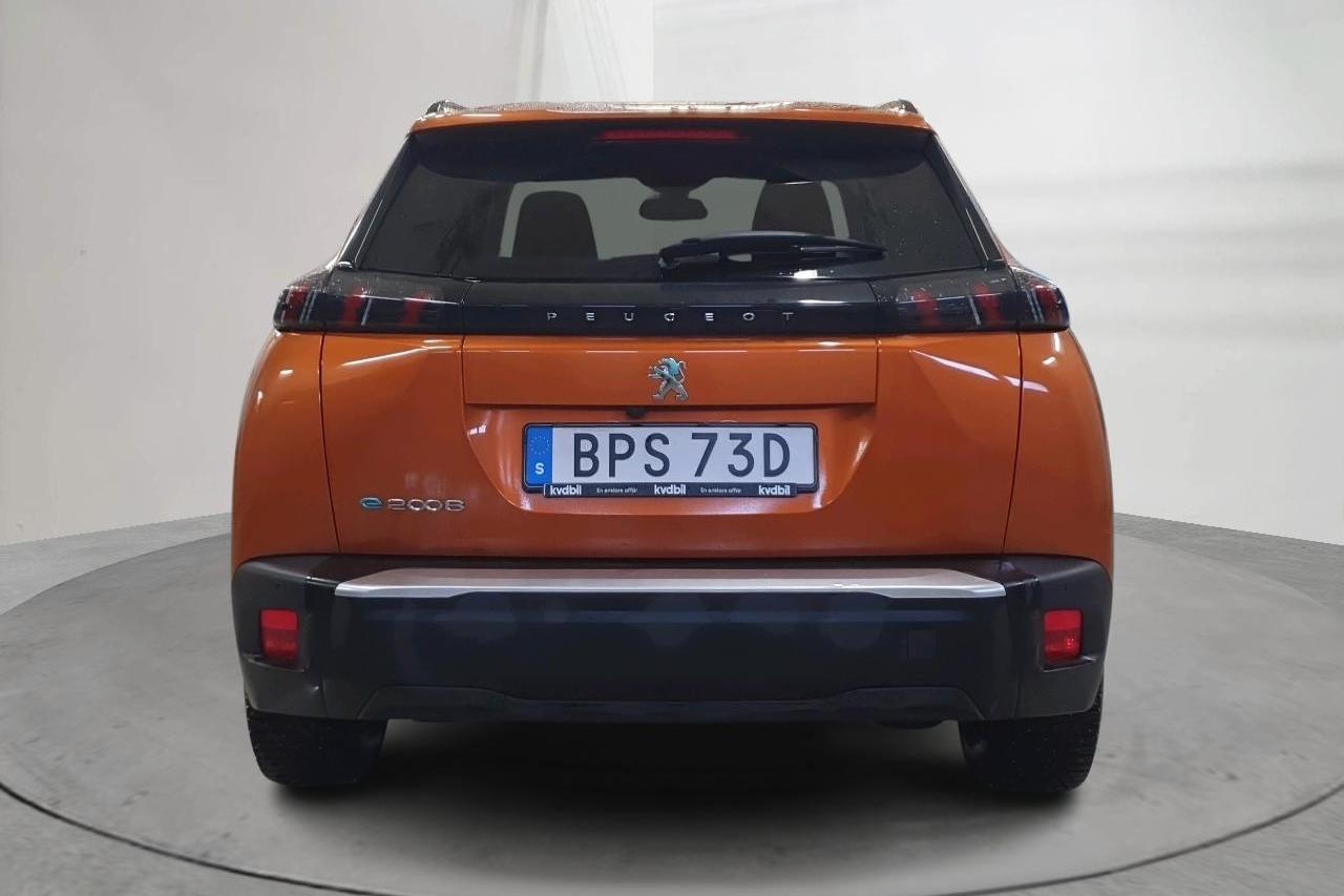 Peugeot e-2008 50 kWh (136hk) - 42 300 km - Automatic - orange - 2021