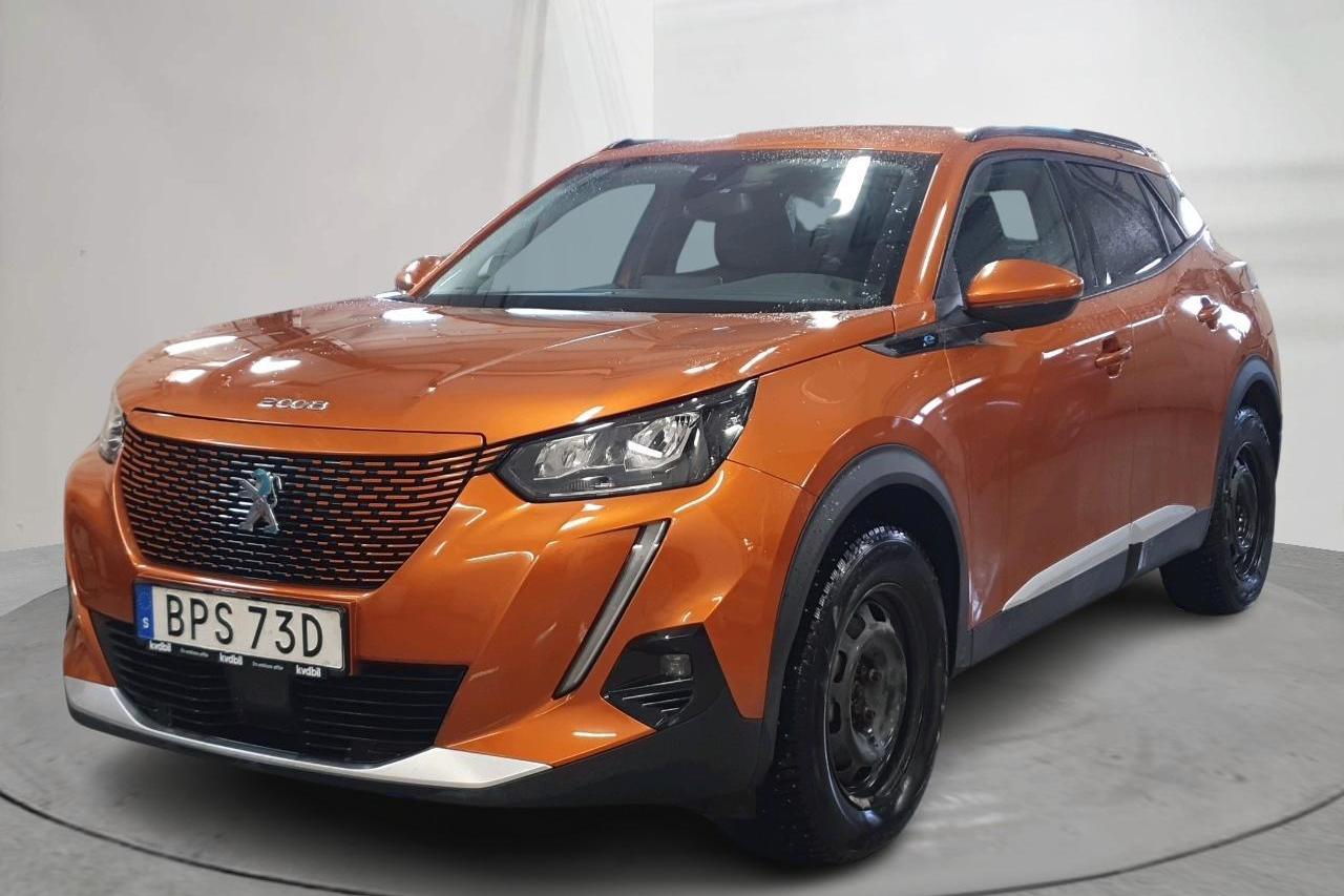 Peugeot e-2008 50 kWh (136hk) - 42 300 km - Automatic - orange - 2021