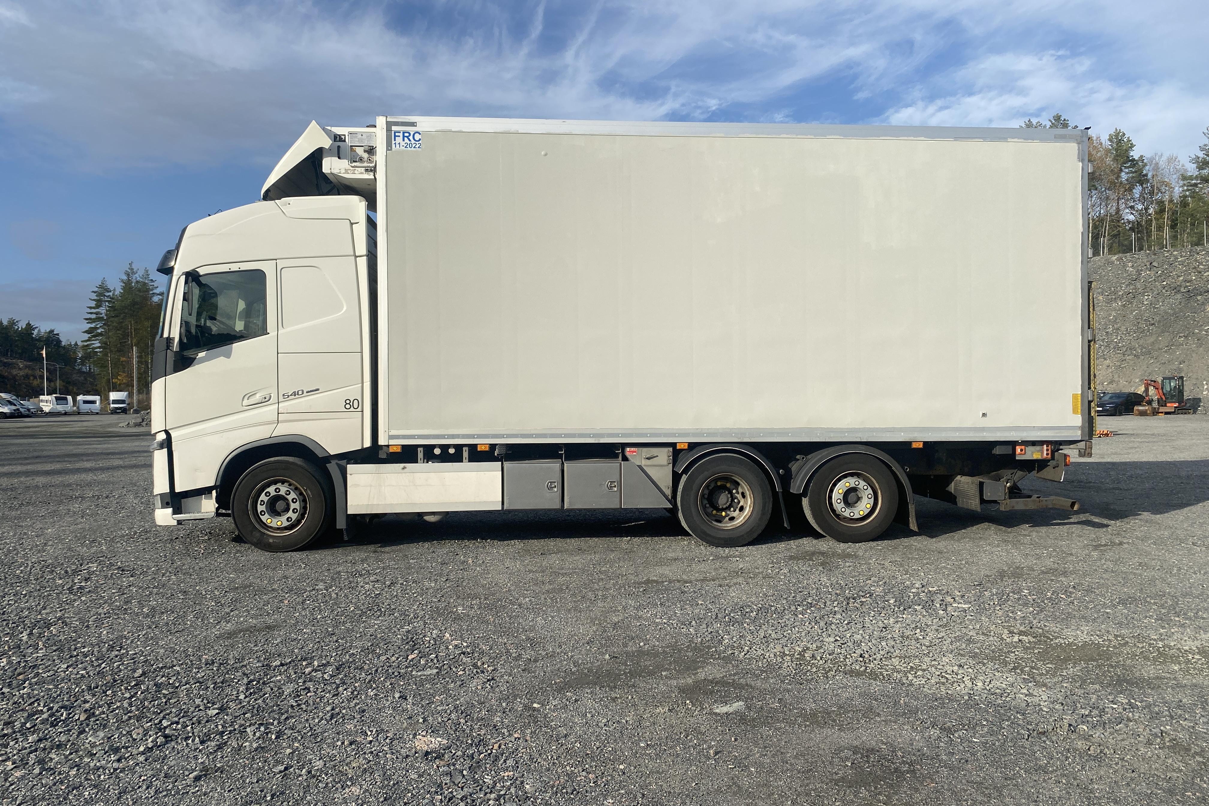 Volvo FH540 - 609 690 km - Automaatne - valge - 2016