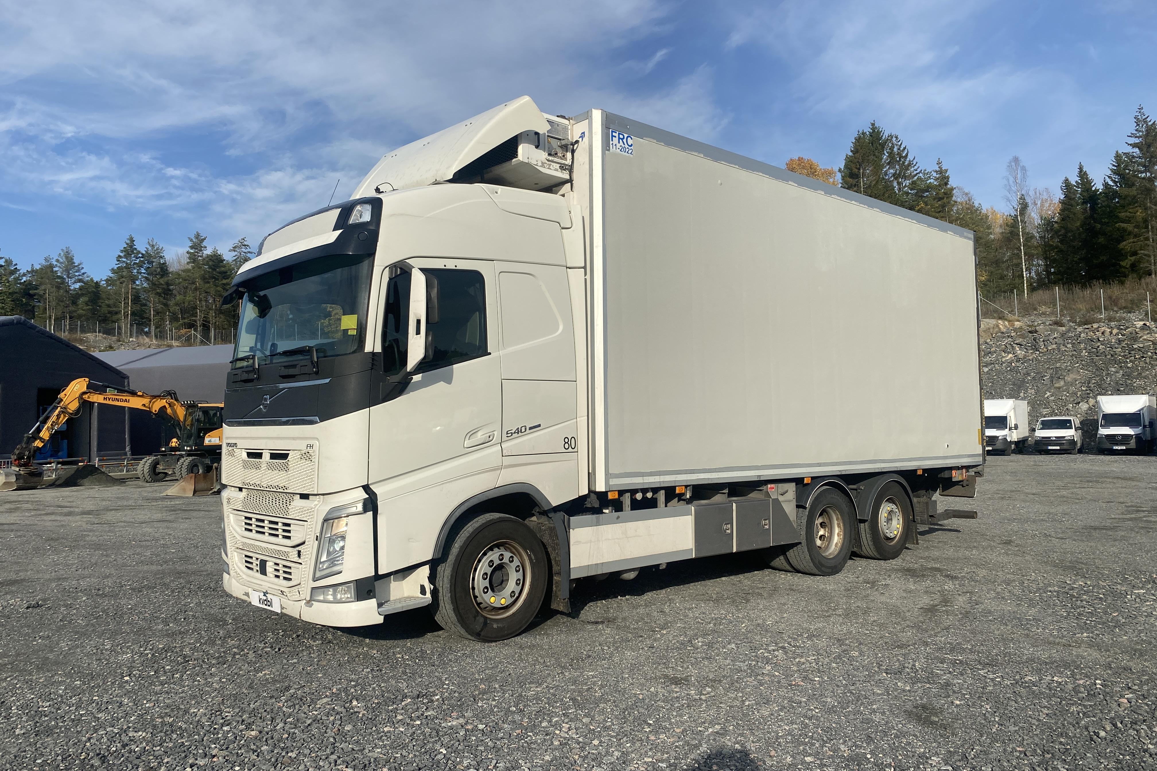 Volvo FH540 - 609 690 km - Automaattinen - valkoinen - 2016