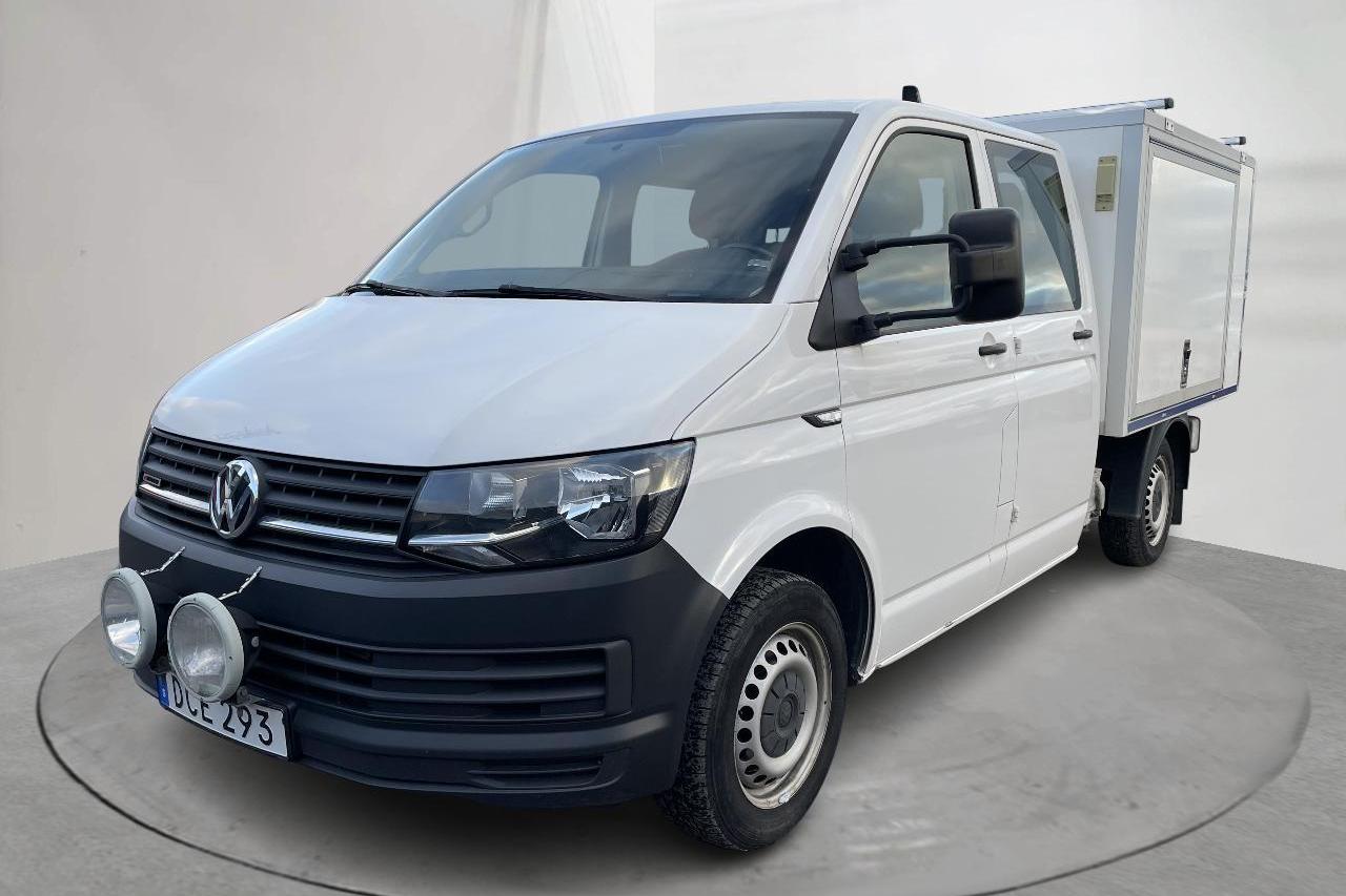 VW Transporter T6 2.0 TDI BMT 4MOTION (150hk) - 123 950 km - Käsitsi - valge - 2018