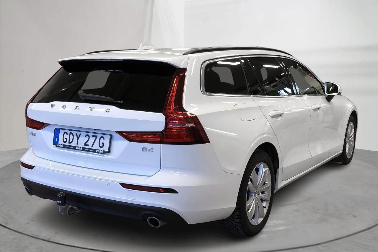 Volvo V60 B4 Mildhybrid, Diesel (197hk) - 77 300 km - Automatic - white - 2022