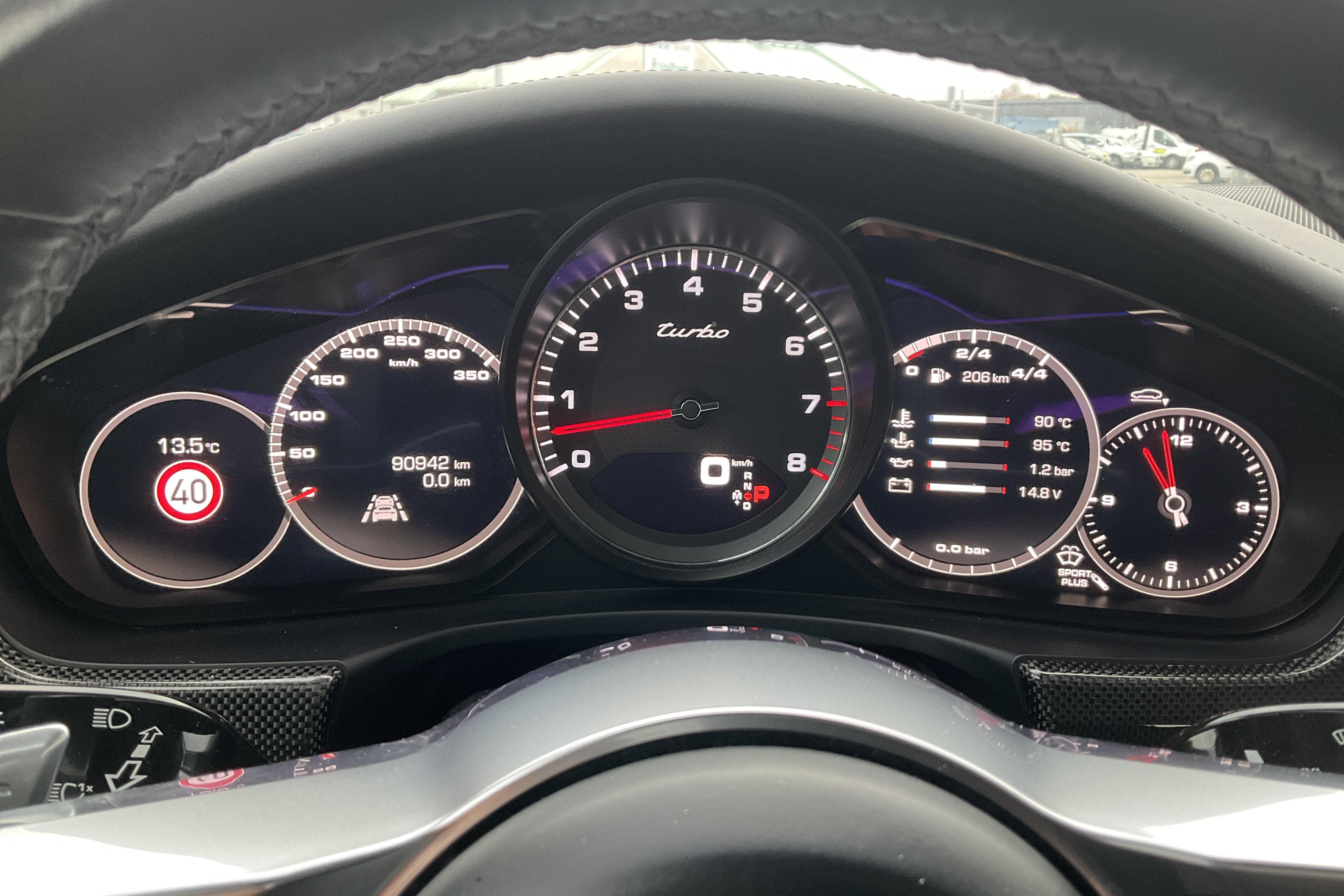 Porsche Panamera Turbo (550hk) - 90 940 km - Automatyczna - szary - 2018