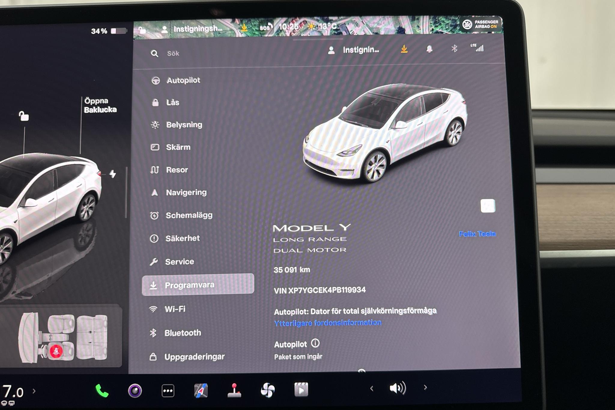 Tesla Model Y Long Range Dual Motor AWD - 35 090 km - Automaattinen - valkoinen - 2023